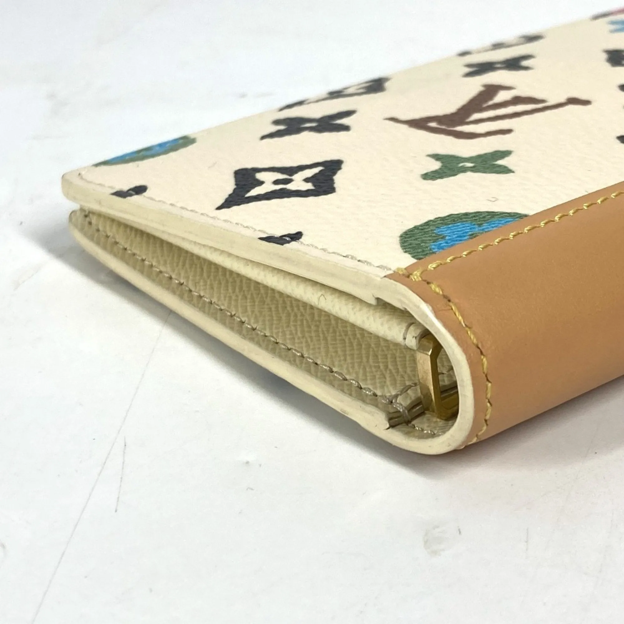Louis Vuitton Canvas Long Wallet (Bi-Fold) (Pre-Owned)