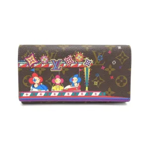 Louis Vuitton Coated Canvas Long Wallet (Bi-Fold) (Pre-Owned)