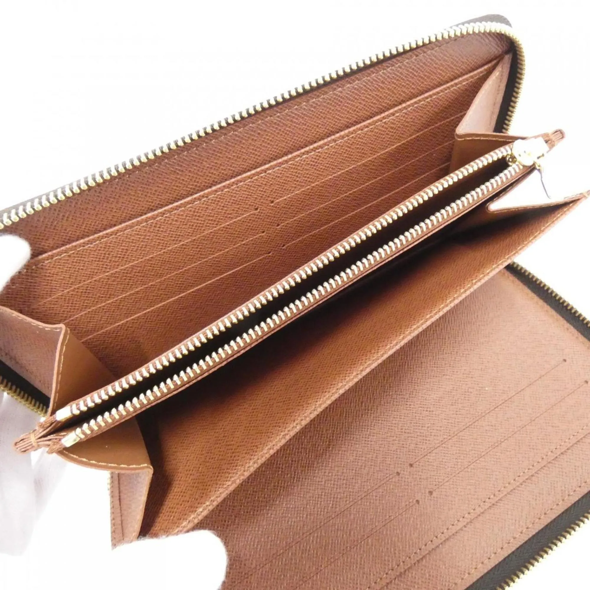 Louis Vuitton Coated Canvas Long Wallet (Bi-Fold) (Pre-Owned)