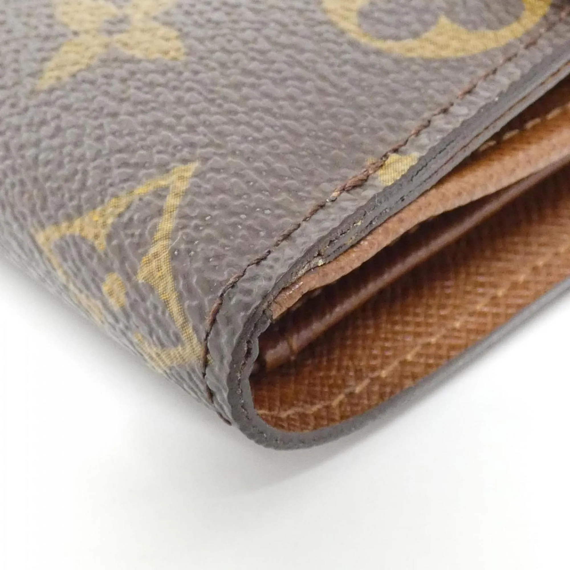 Louis Vuitton Coated Canvas Wallet (Tri-Fold) (Pre-Owned)