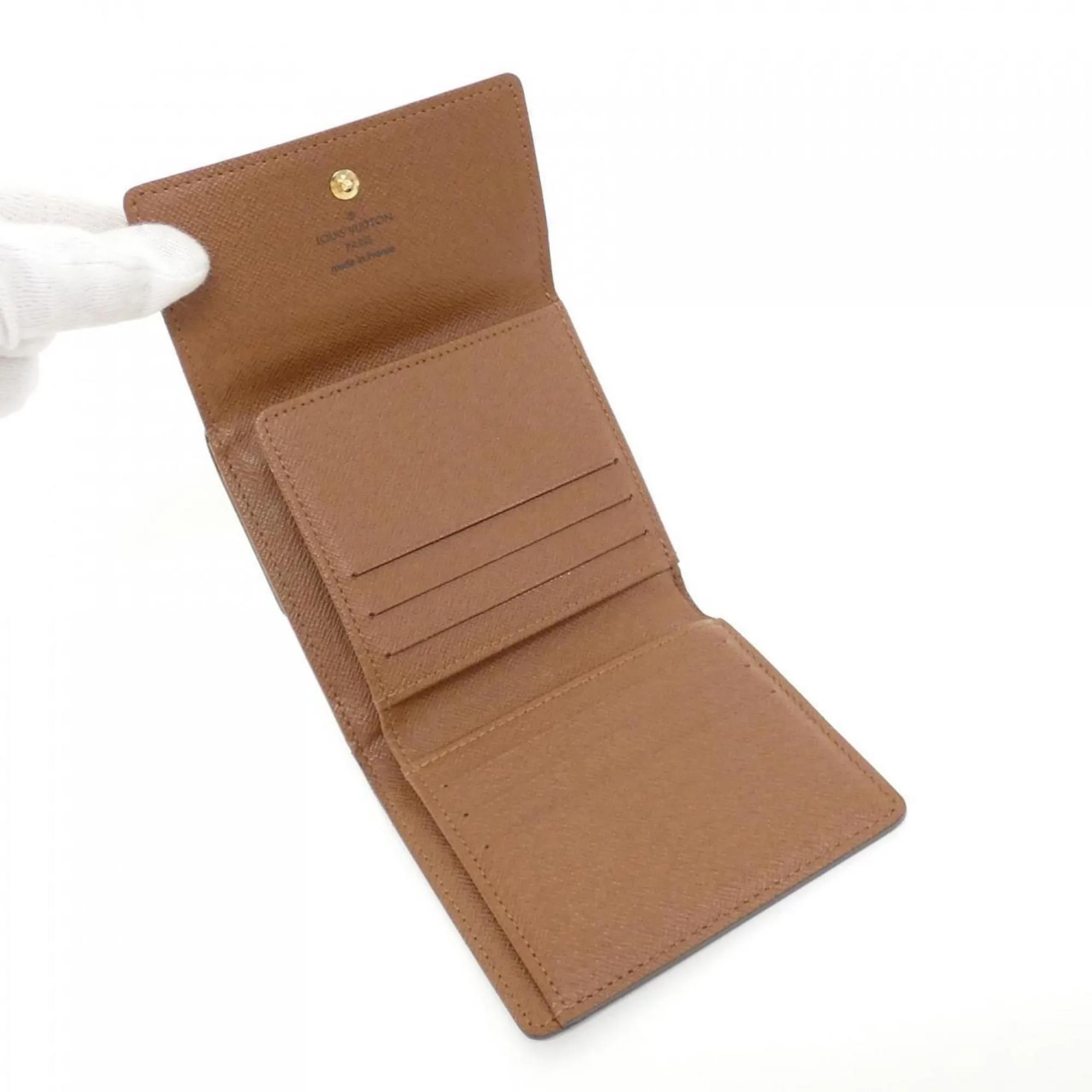 Louis Vuitton Coated Canvas Wallet (Tri-Fold) (Pre-Owned)
