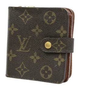 Louis Vuitton Compact Zip Canvas Wallet (Pre-Owned)