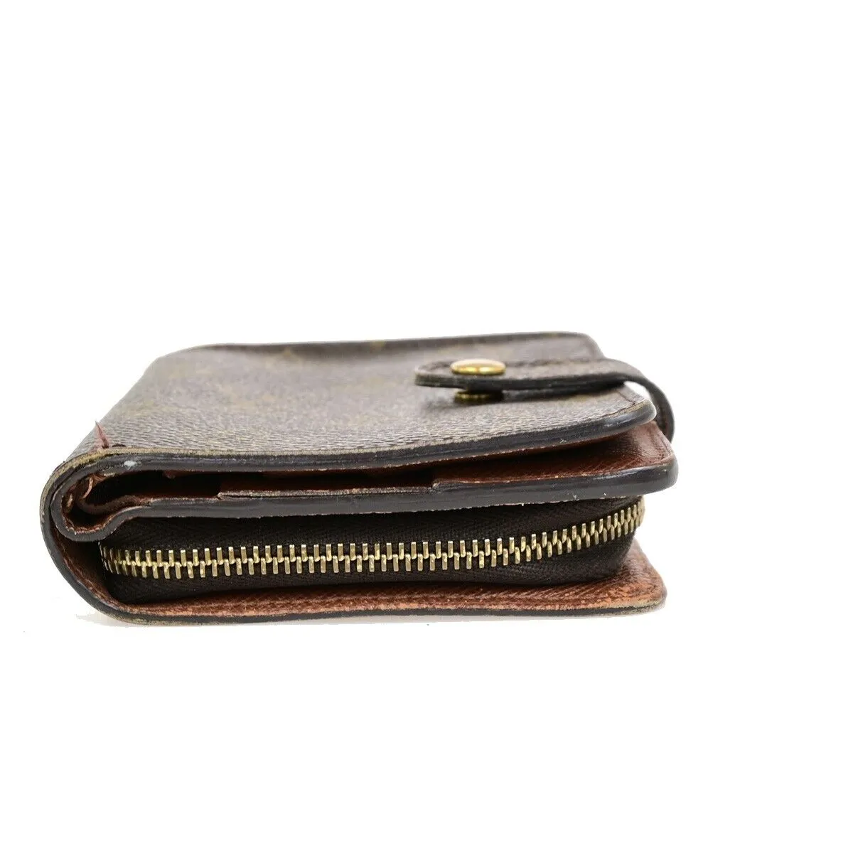 Louis Vuitton Compact Zip Canvas Wallet (Pre-Owned)