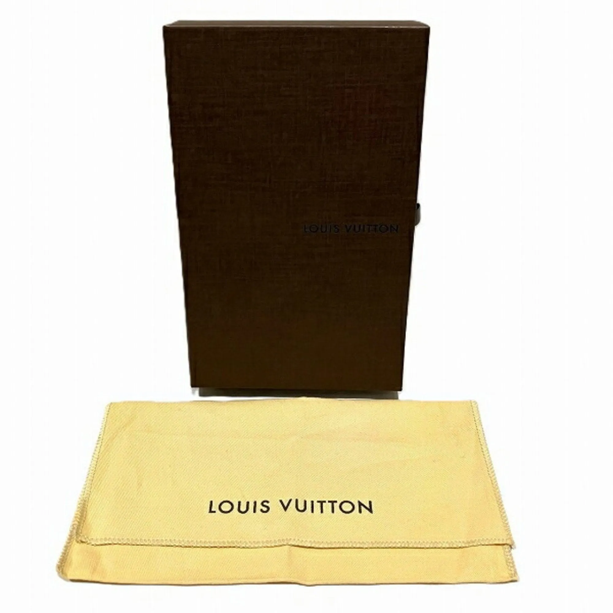 Louis Vuitton Coquelicots Color Leather Long Wallet (Bi-Fold) (Pre-Owned)