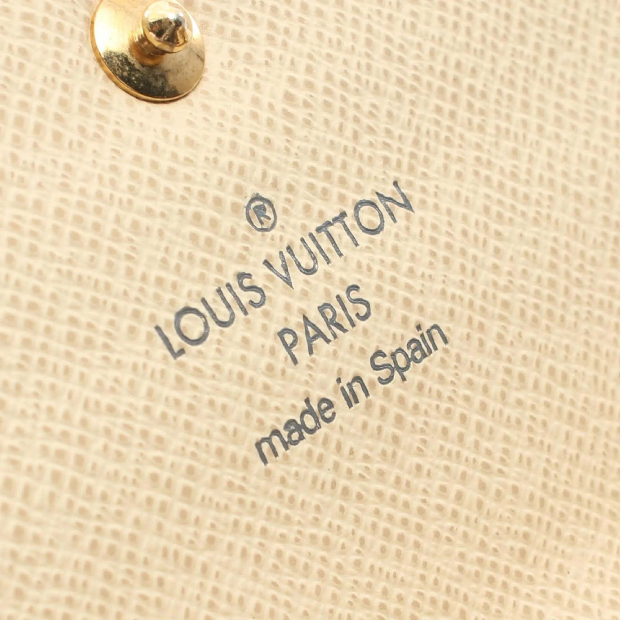Louis Vuitton Damier Azur Coated Canvas Long Wallet (Bi-Fold) (Pre-Owned)