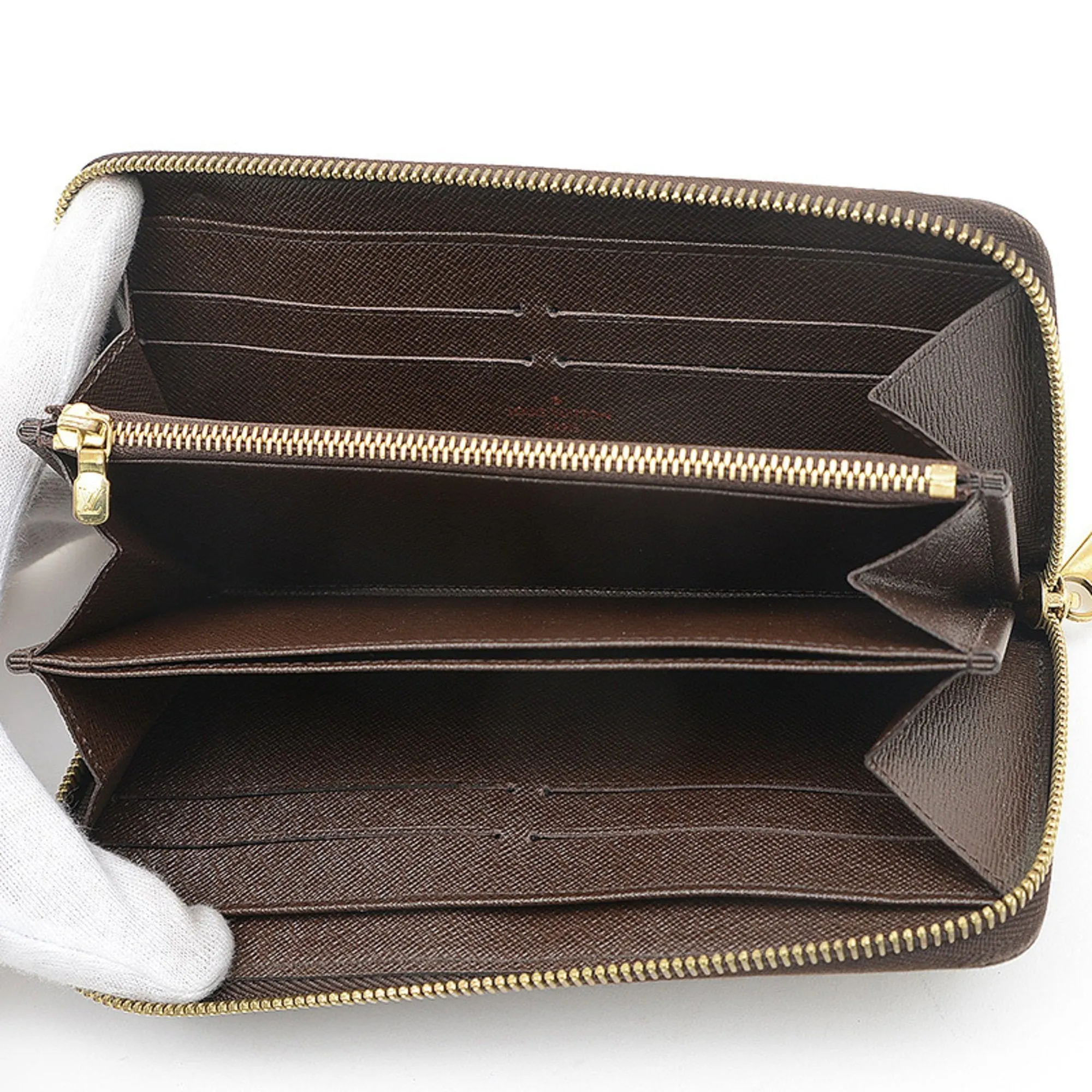 Louis Vuitton Damier Canvas Damier Canvas Long Wallet (Bi-Fold) (Pre-Owned)