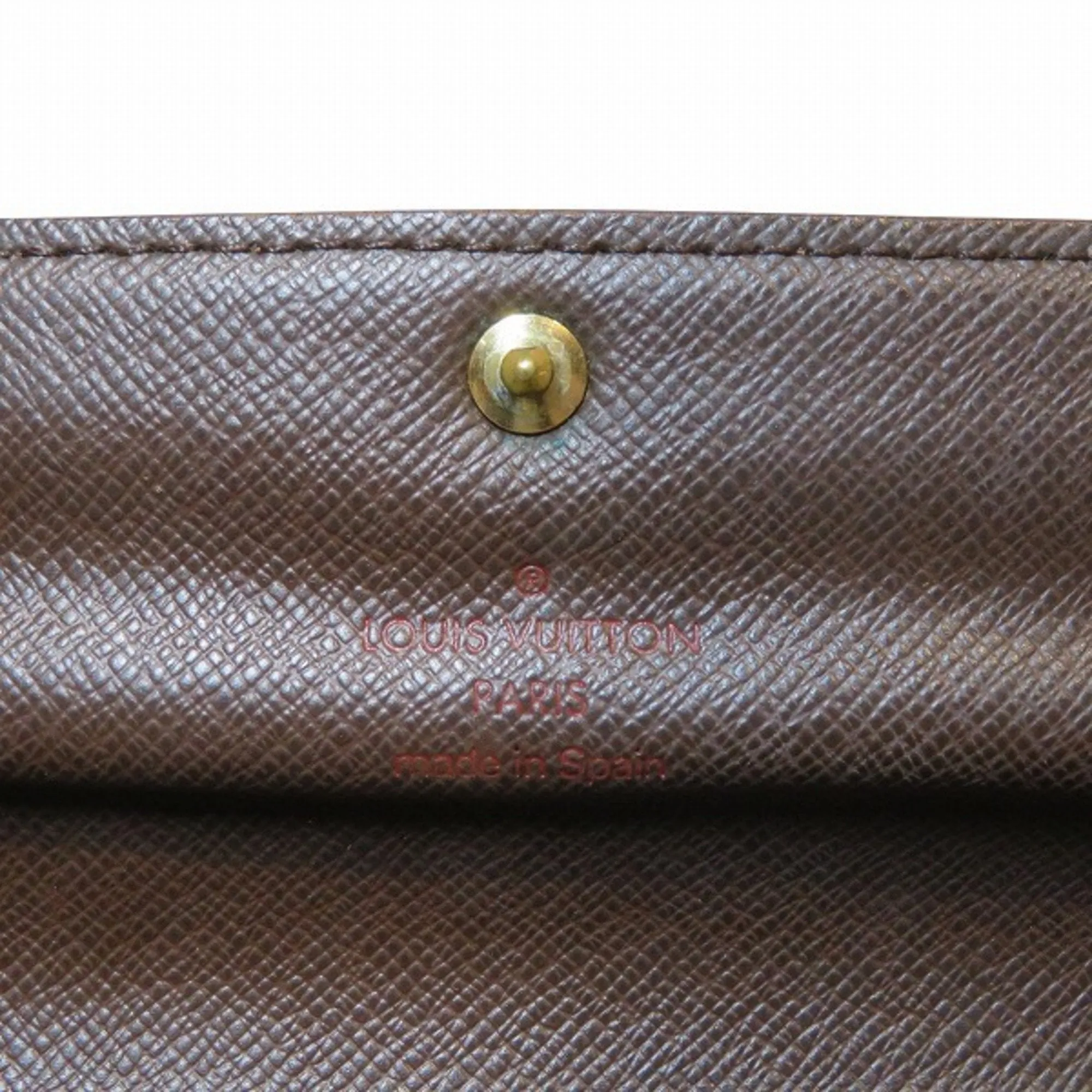Louis Vuitton Damier Canvas Damier Canvas Long Wallet (Bi-Fold) (Pre-Owned)