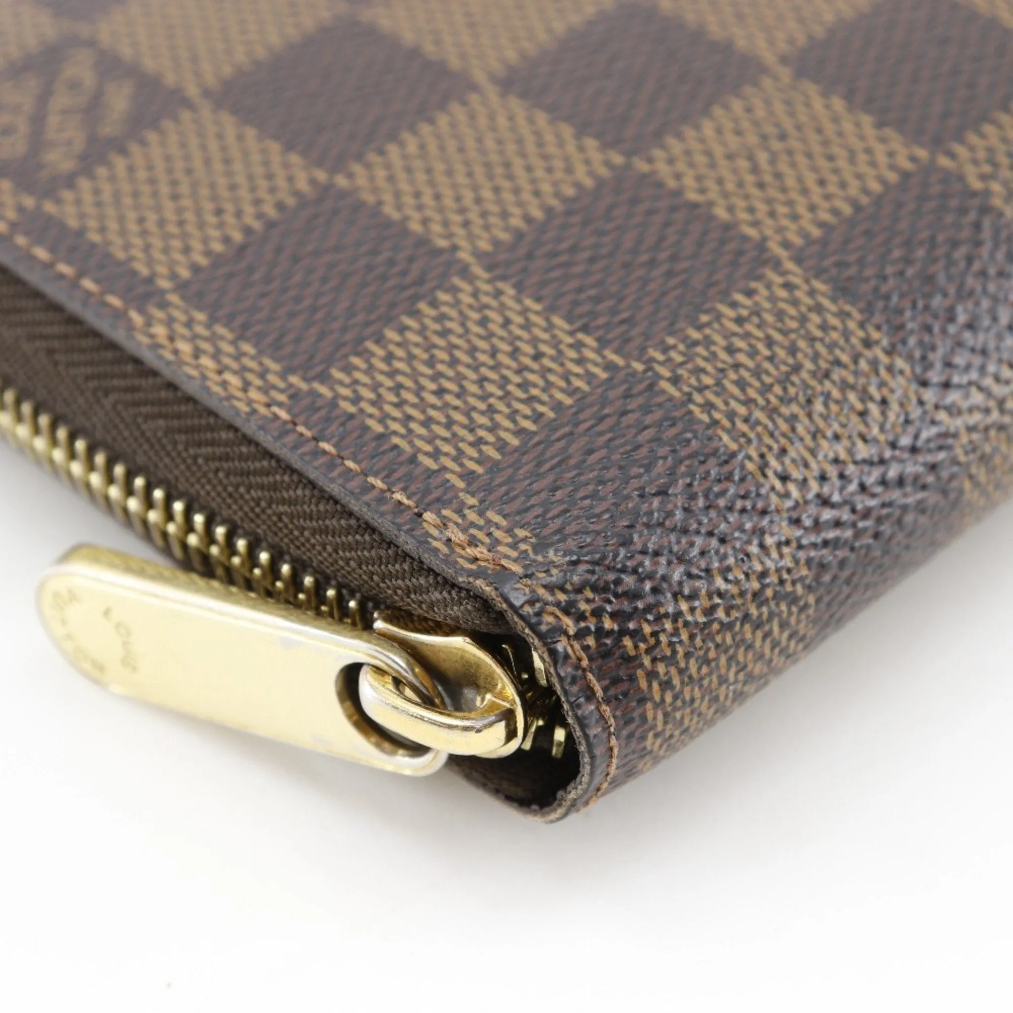 Louis Vuitton Damier Canvas Long Wallet (Bi-Fold) (Pre-Owned)