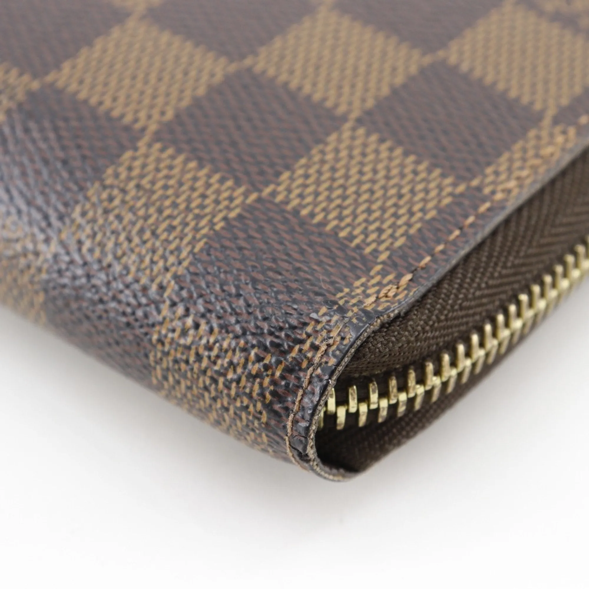 Louis Vuitton Damier Canvas Long Wallet (Bi-Fold) (Pre-Owned)