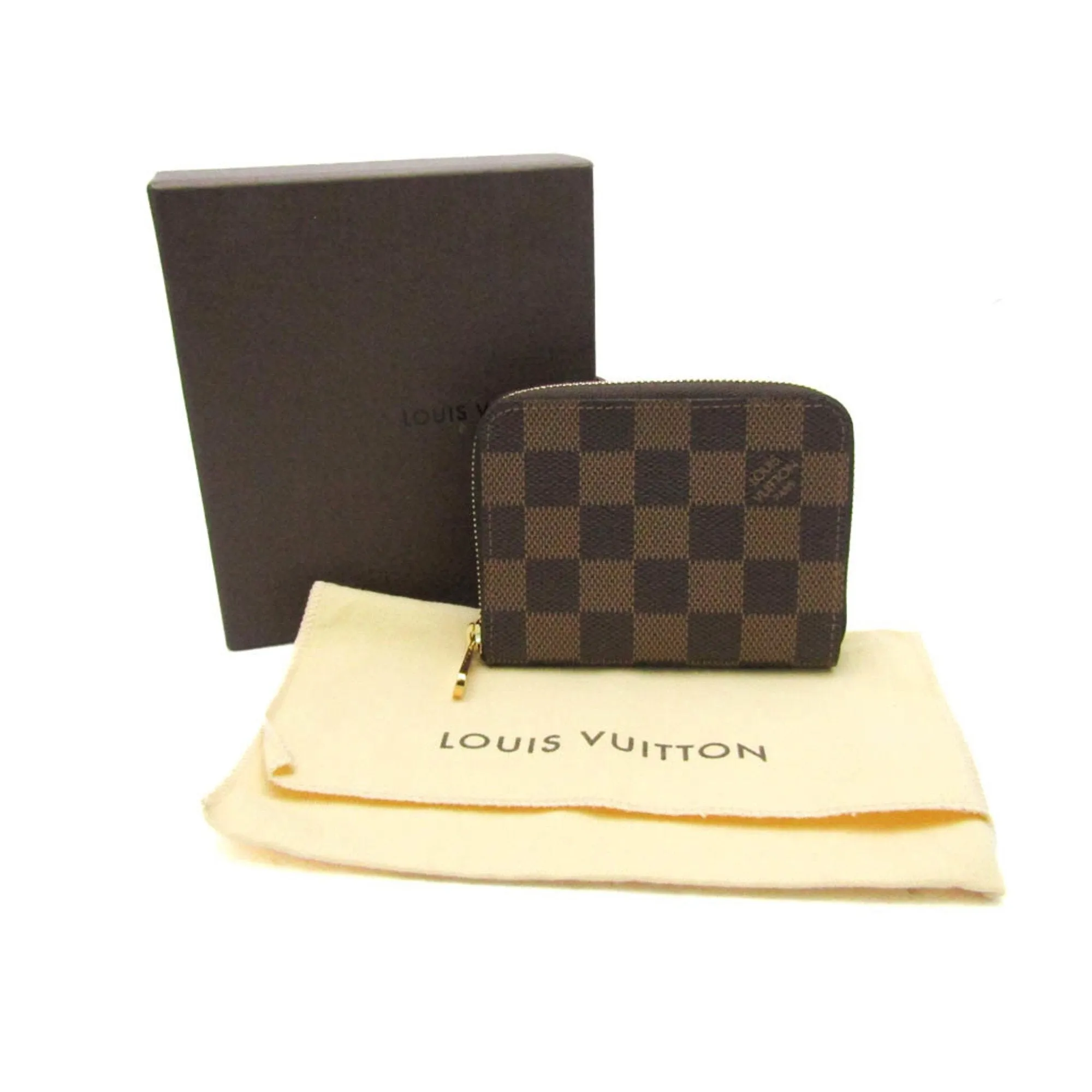 Louis Vuitton Damier Damier Canvas Coin Purse/Coin Case (Pre-Owned)