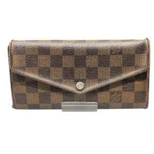 Louis Vuitton Damier Damier Canvas Damier Canvas Long Wallet (Bi-Fold) (Pre-Owned)