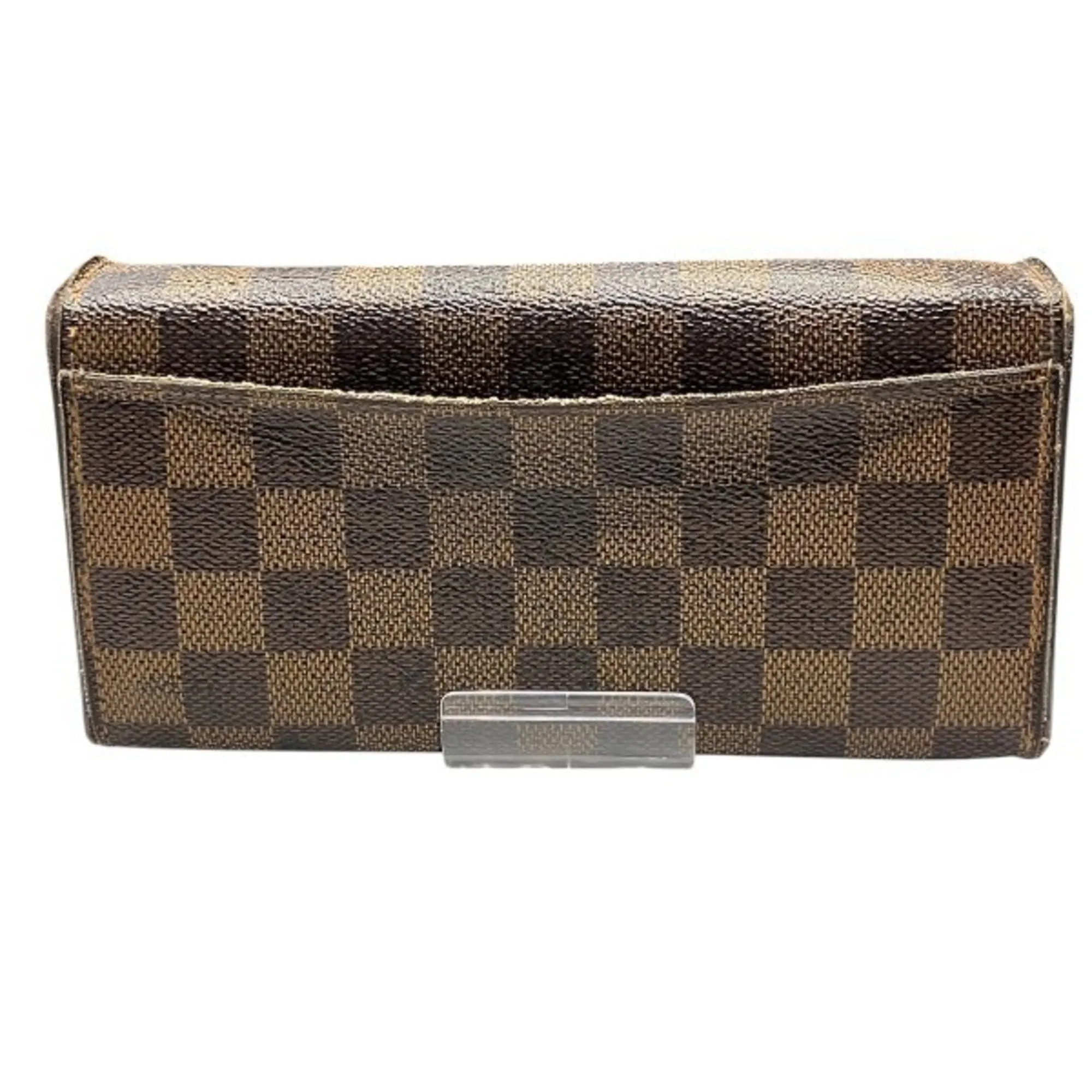 Louis Vuitton Damier Damier Canvas Damier Canvas Long Wallet (Bi-Fold) (Pre-Owned)