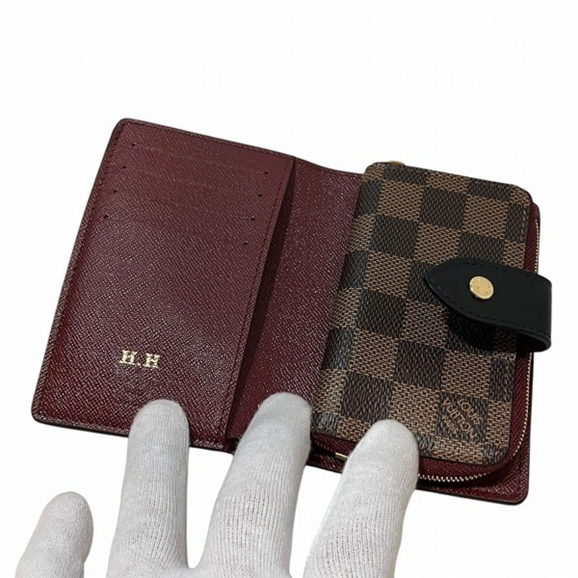 Louis Vuitton Damier Ebene Wallet (Bi-Fold) (Pre-Owned)