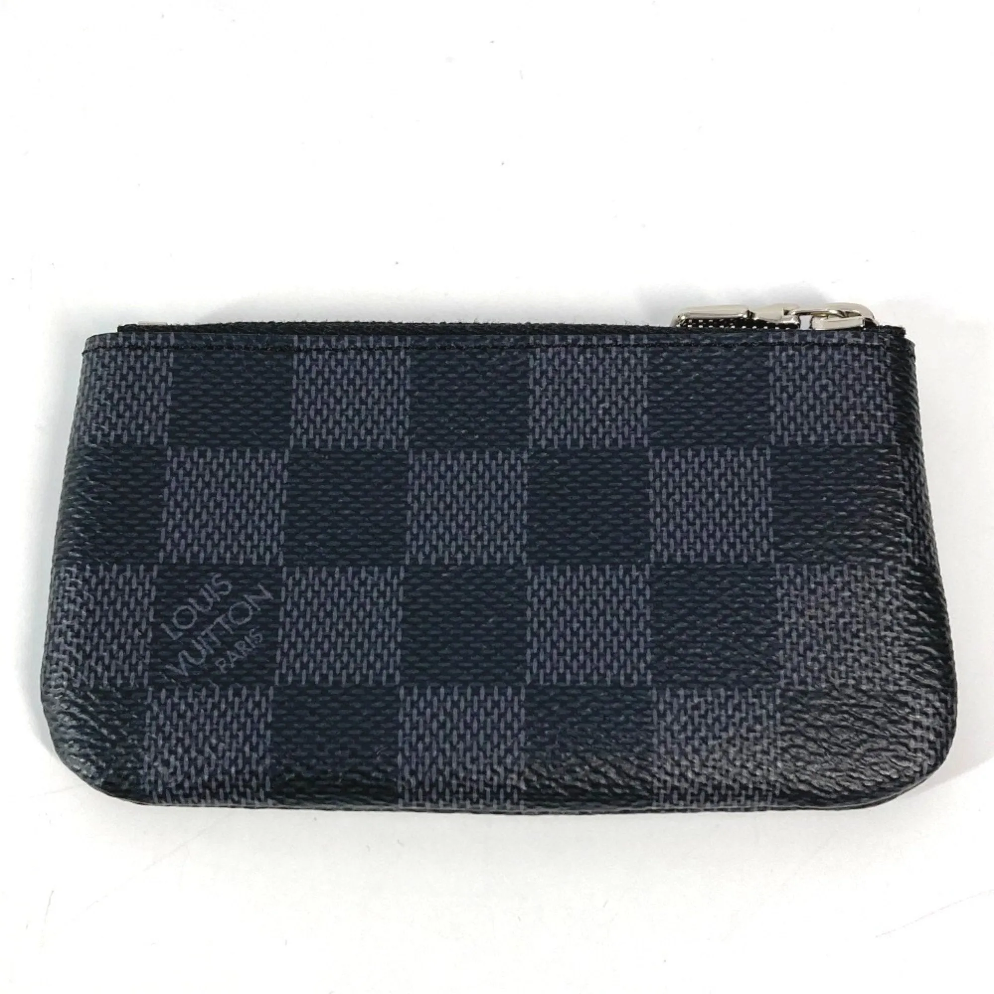 Louis Vuitton Damier Graphite Coin Purse/Coin Case (Pre-Owned)