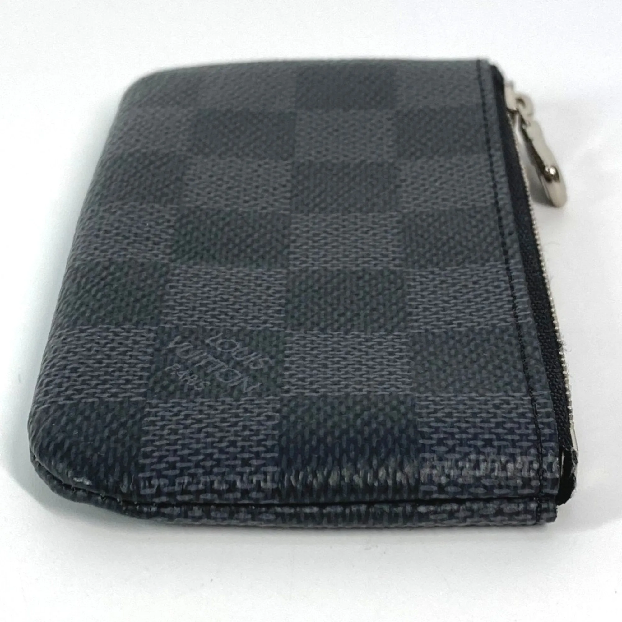 Louis Vuitton Damier Graphite Coin Purse/Coin Case (Pre-Owned)
