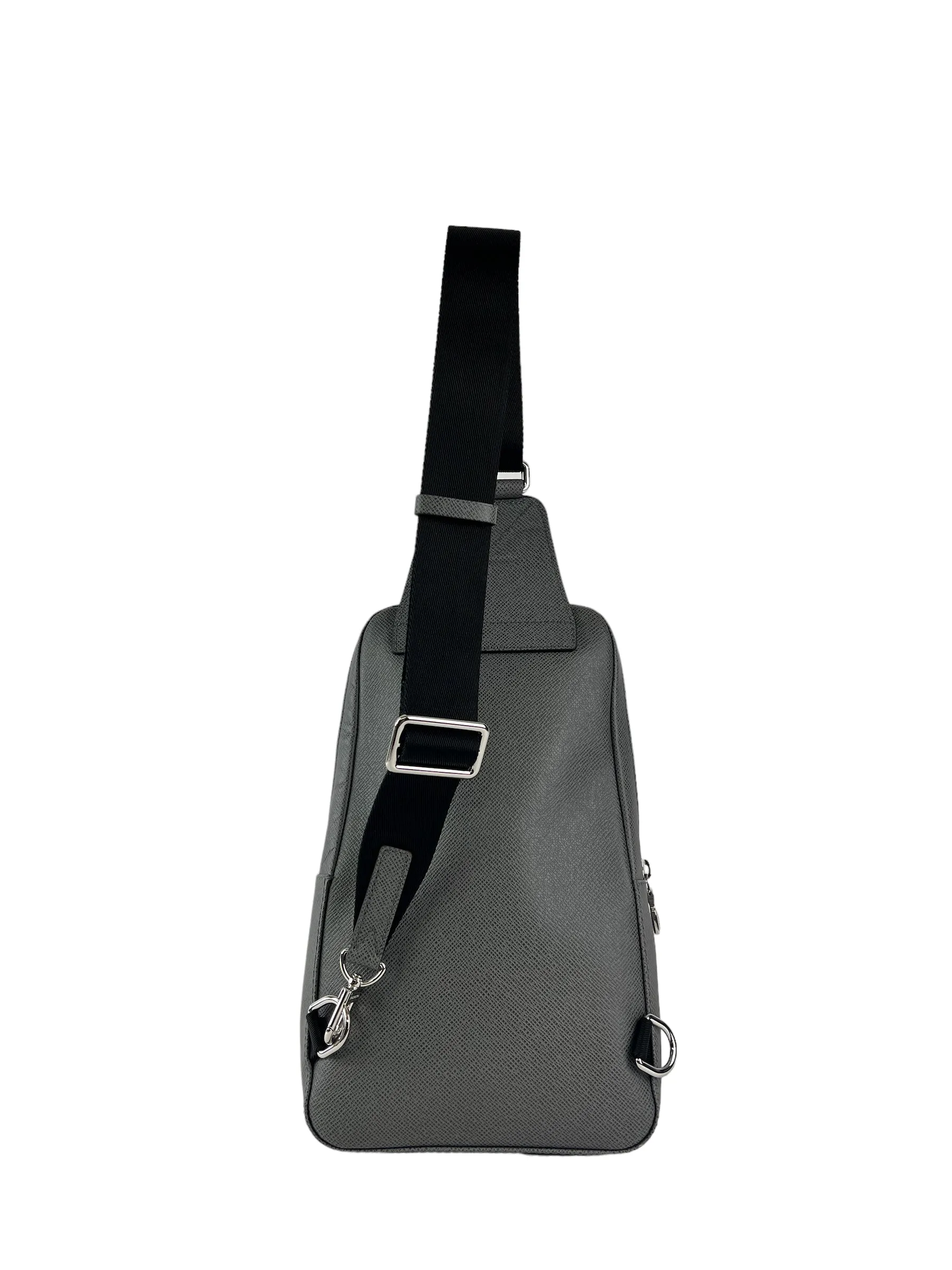 Louis Vuitton Grey Taiga Leather ??Avenue Sling?? Backpack