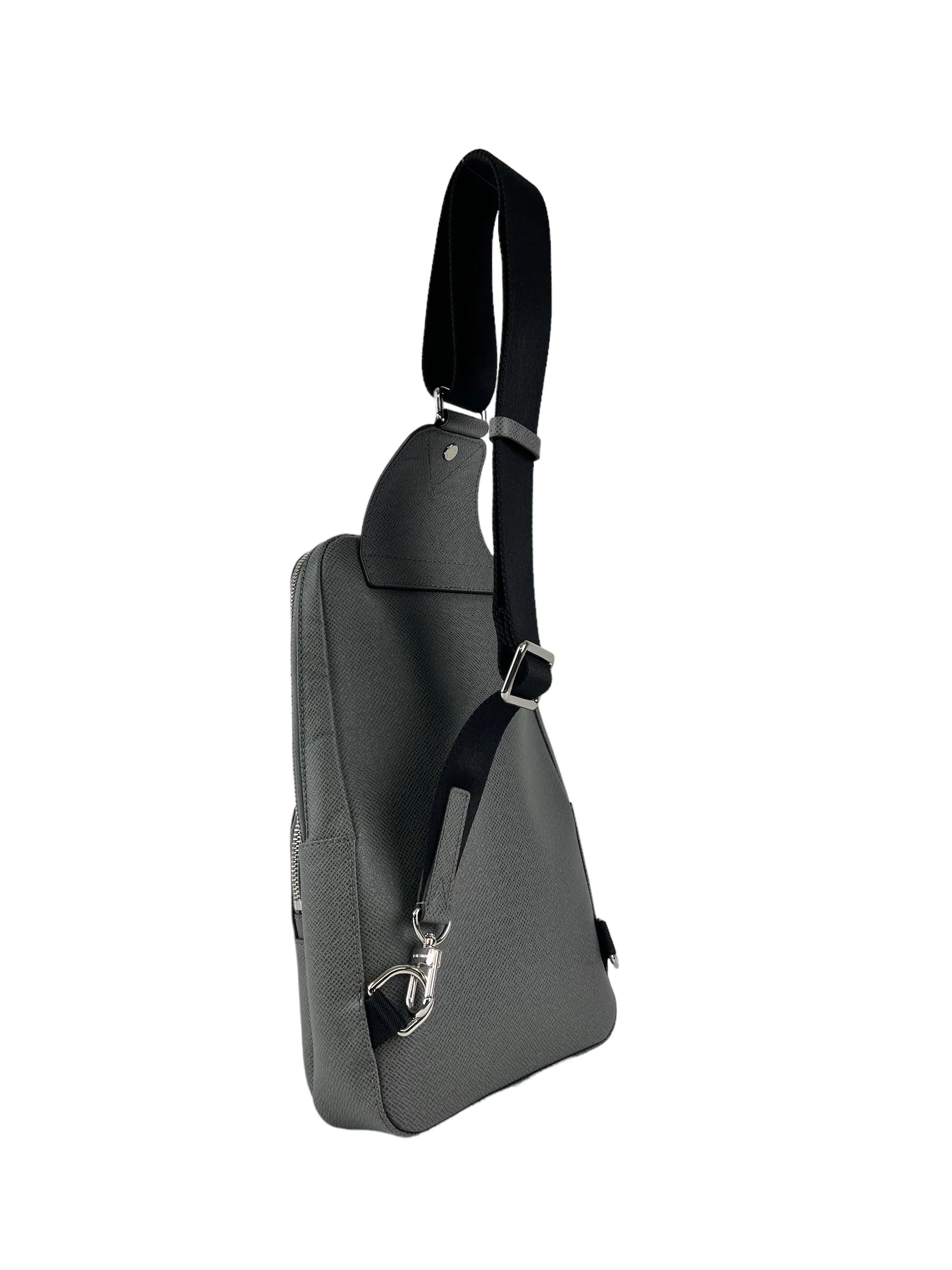 Louis Vuitton Grey Taiga Leather ??Avenue Sling?? Backpack