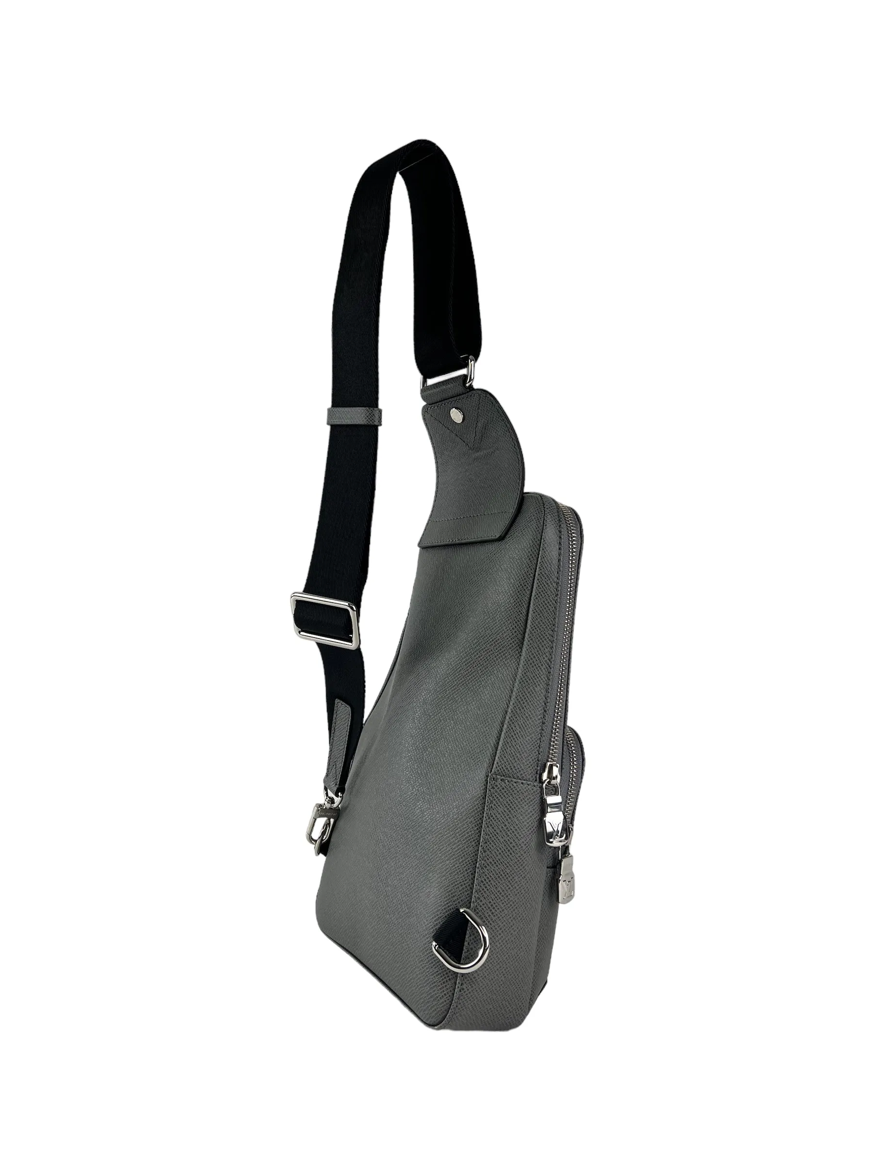 Louis Vuitton Grey Taiga Leather ??Avenue Sling?? Backpack