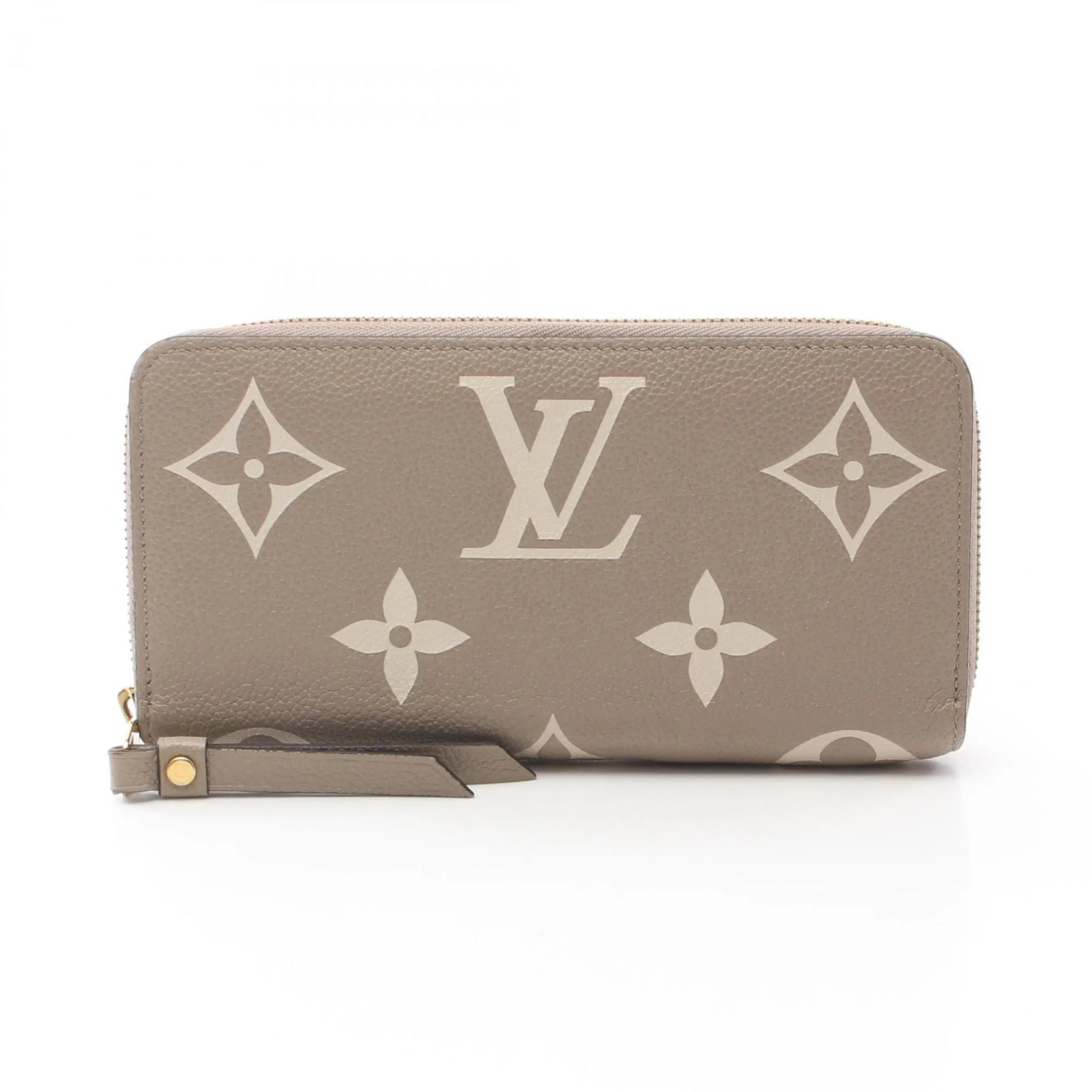 Louis Vuitton ivory Leather Long Bill Wallet (Bi-Fold) (Pre-Owned)