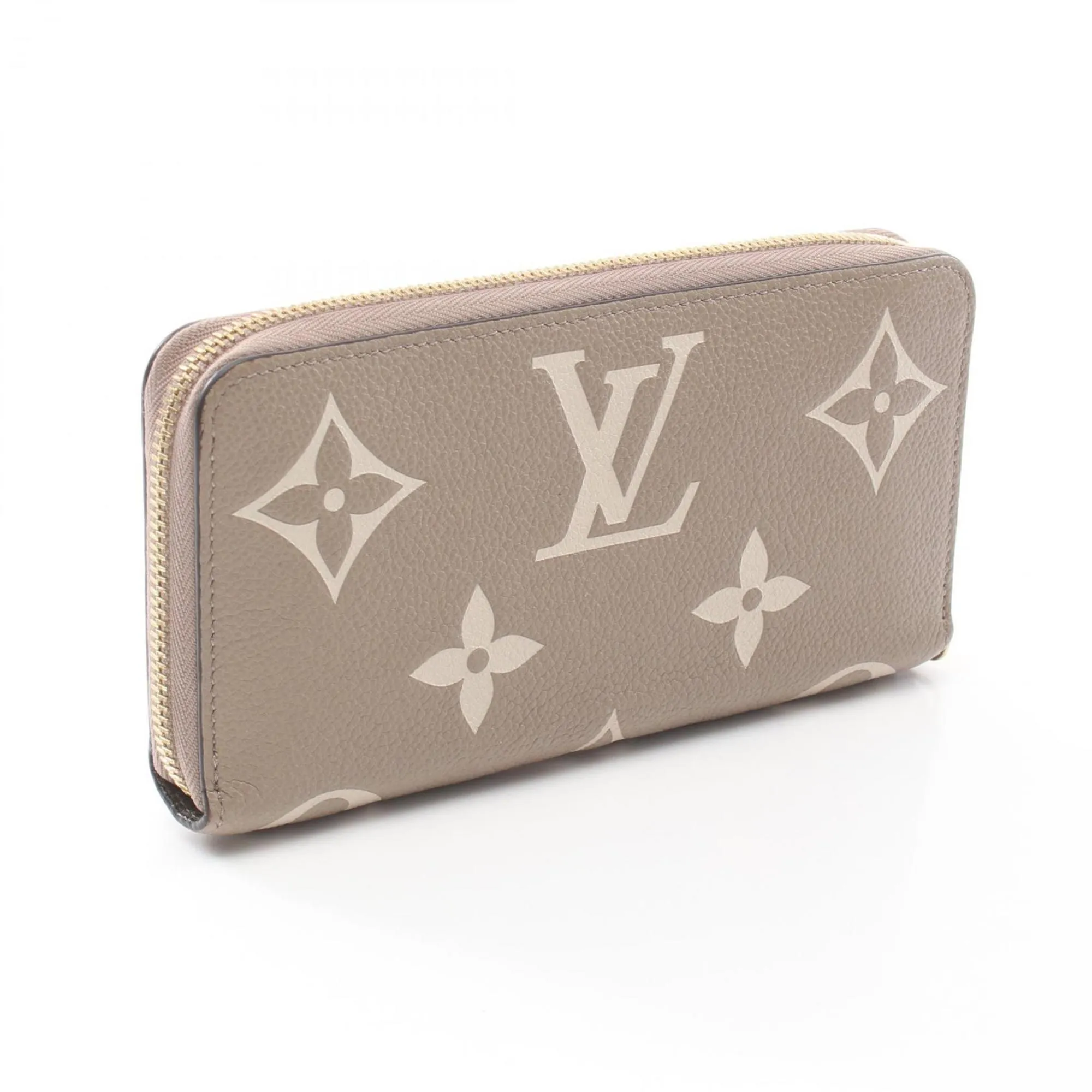 Louis Vuitton ivory Leather Long Bill Wallet (Bi-Fold) (Pre-Owned)