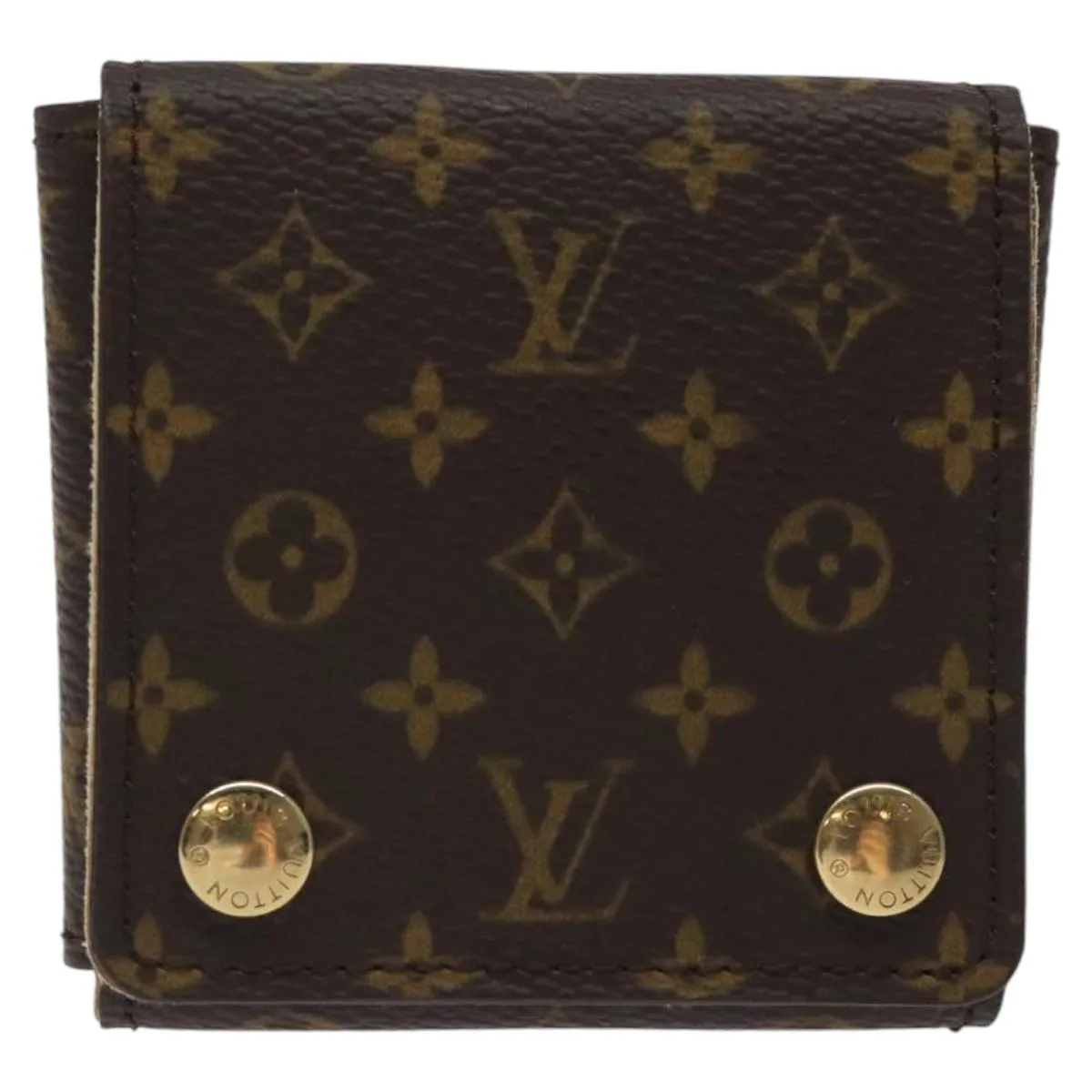 Louis Vuitton Jewelry Case Canvas Wallet (Pre-Owned)