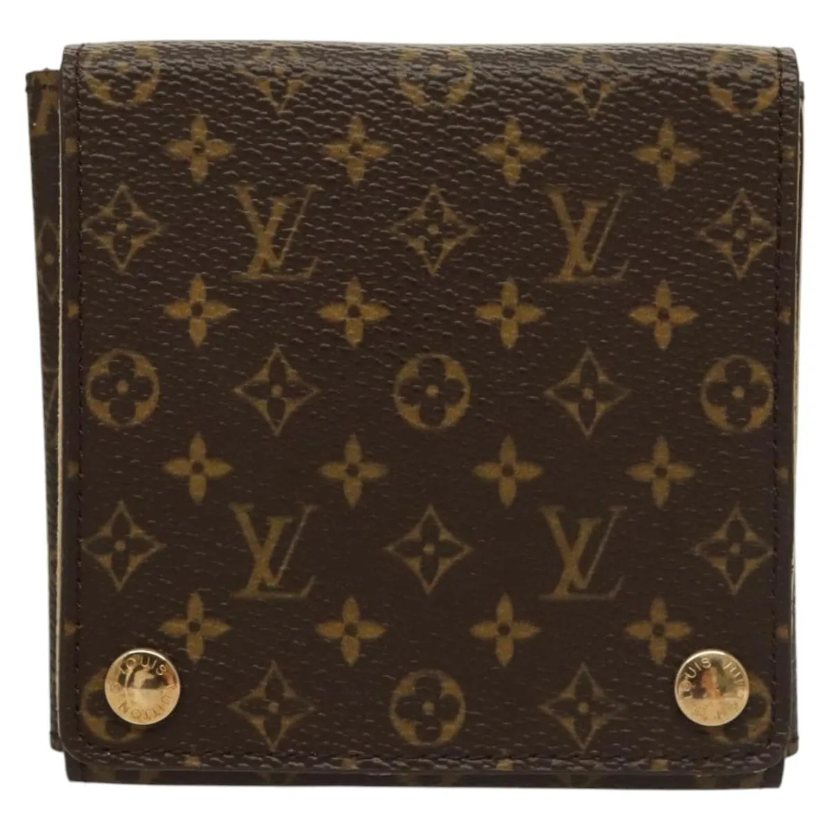 Louis Vuitton Jewelry Case Canvas Wallet (Pre-Owned)