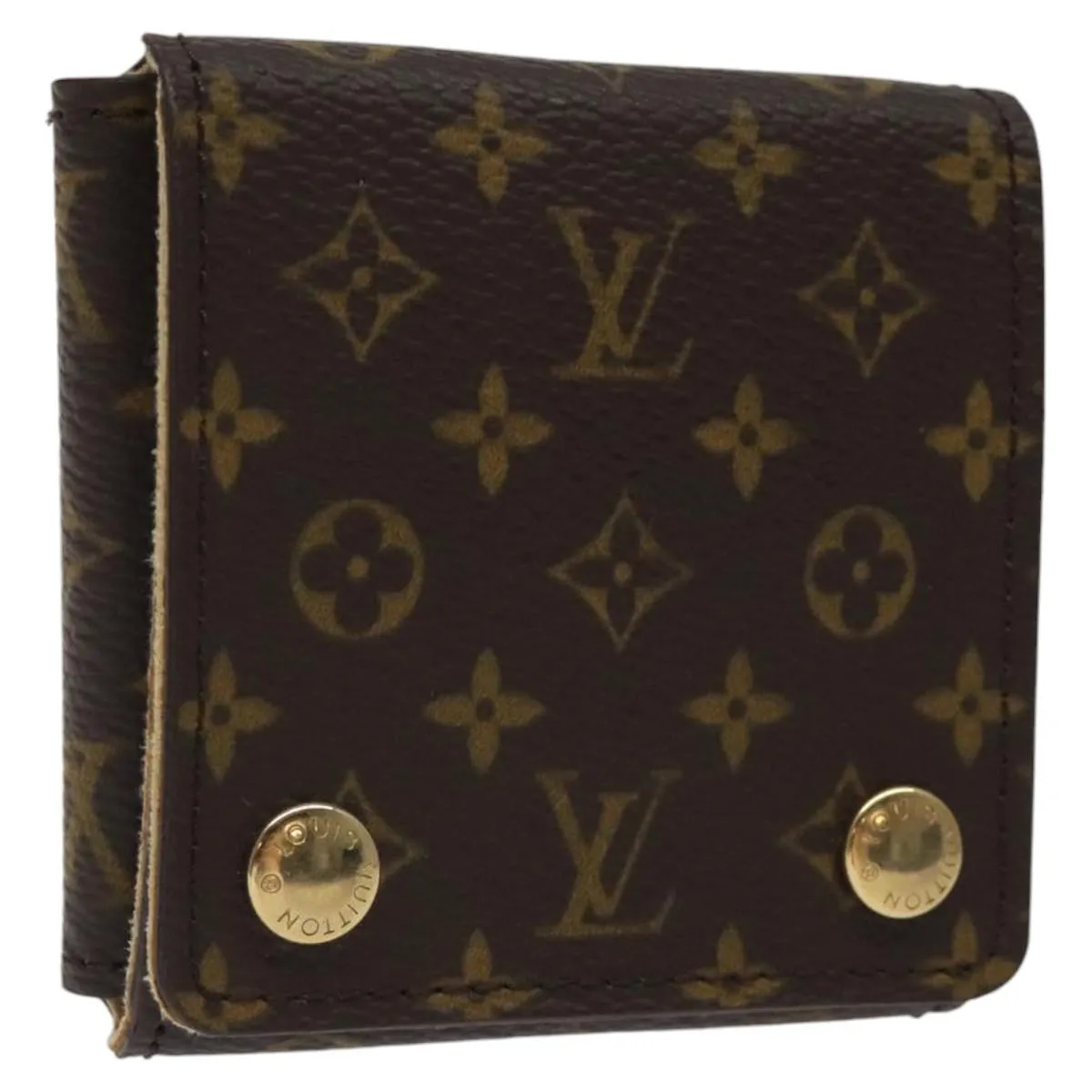 Louis Vuitton Jewelry Case Canvas Wallet (Pre-Owned)