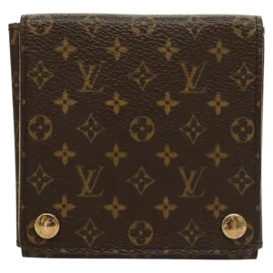 Louis Vuitton Jewelry Case Canvas Wallet (Pre-Owned)