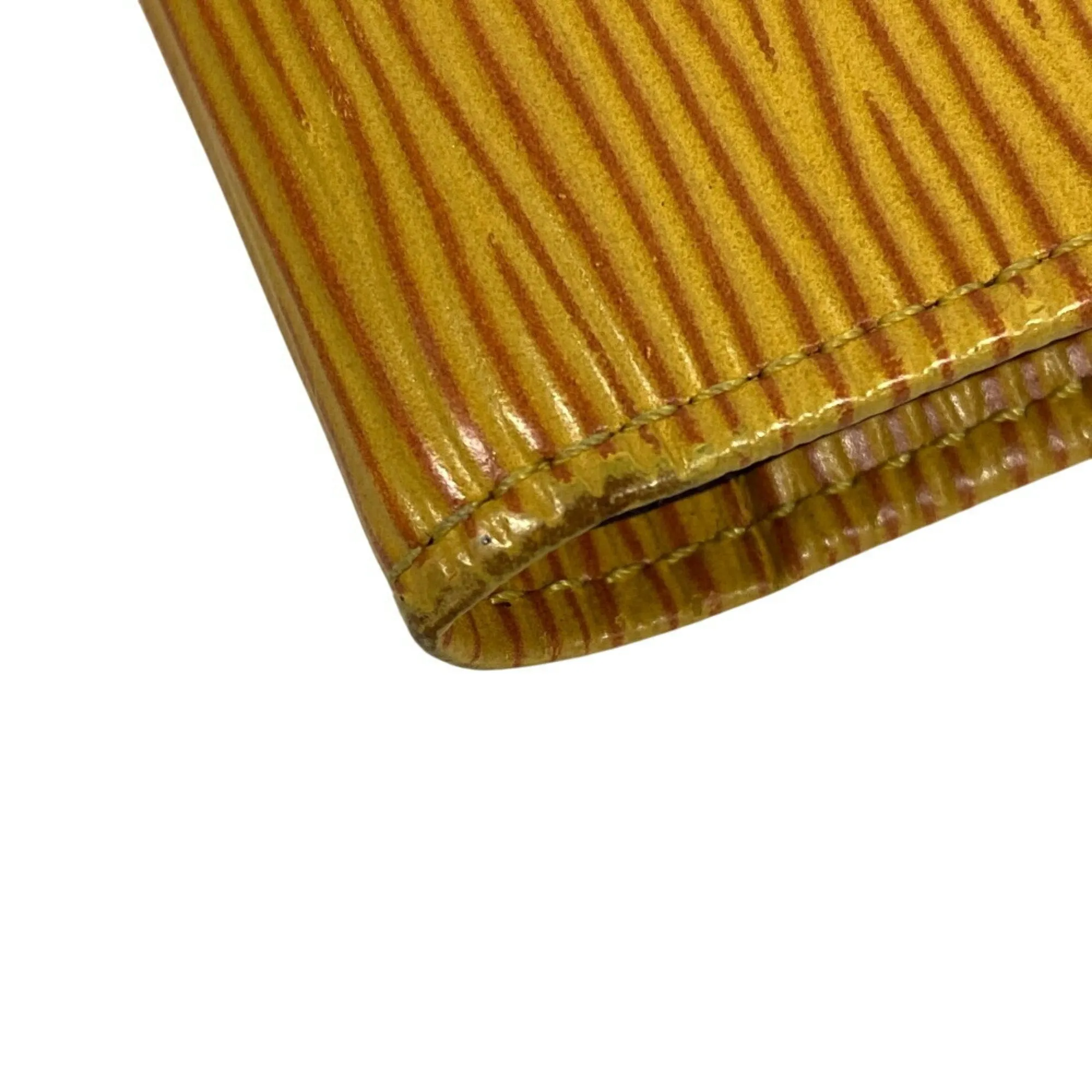 Louis Vuitton Leather Long Wallet (Bi-Fold) (Pre-Owned)