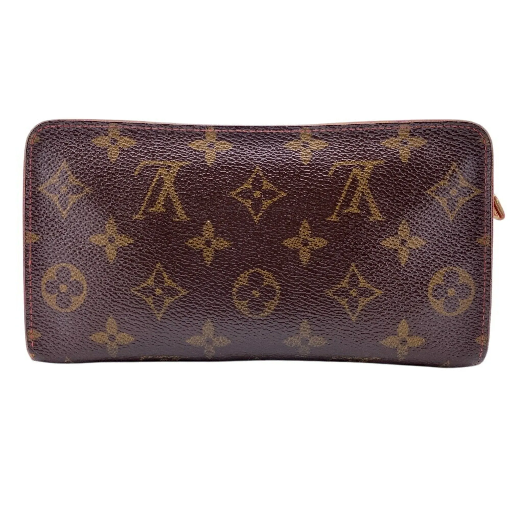 Louis Vuitton Leather Long Wallet (Bi-Fold) (Pre-Owned)