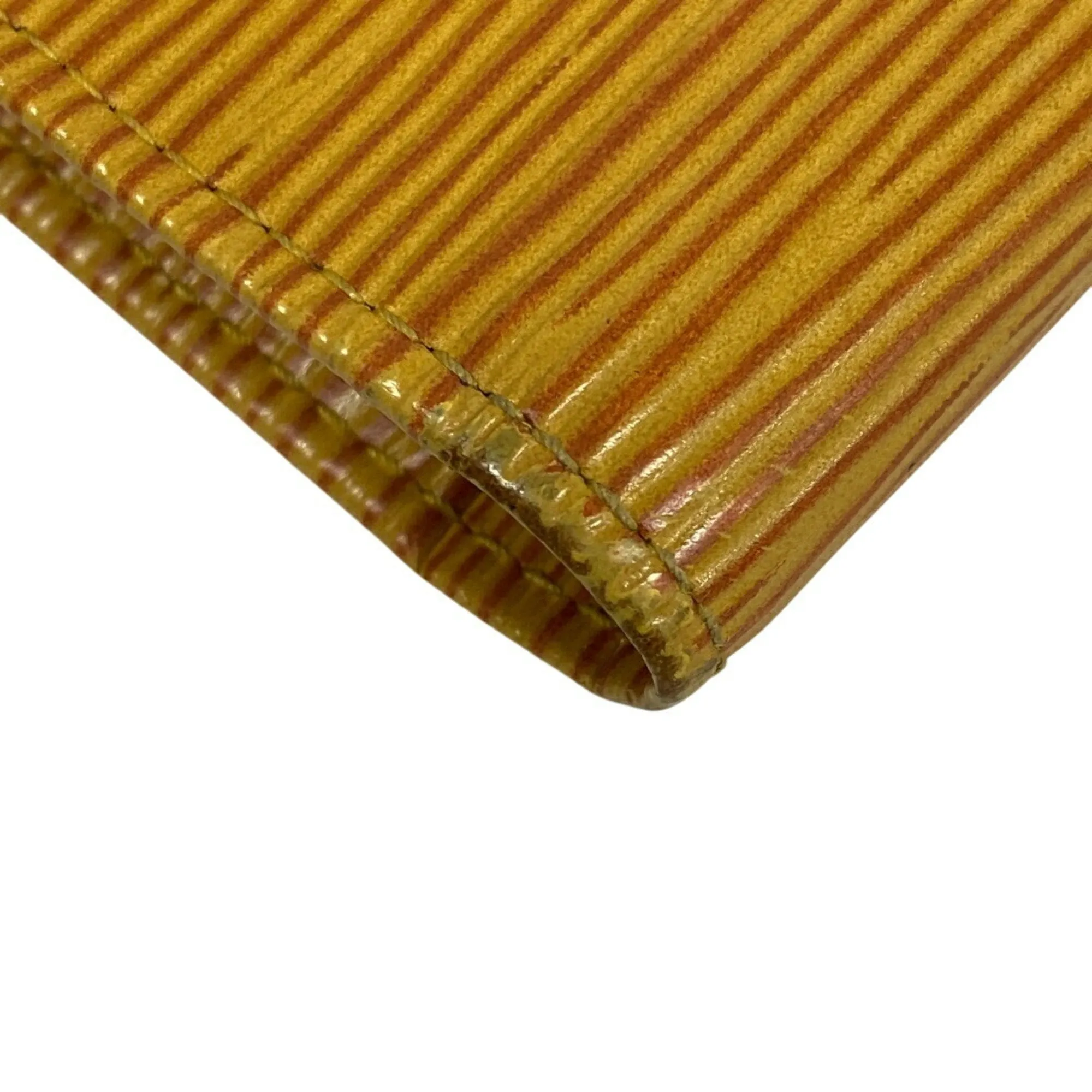 Louis Vuitton Leather Long Wallet (Bi-Fold) (Pre-Owned)