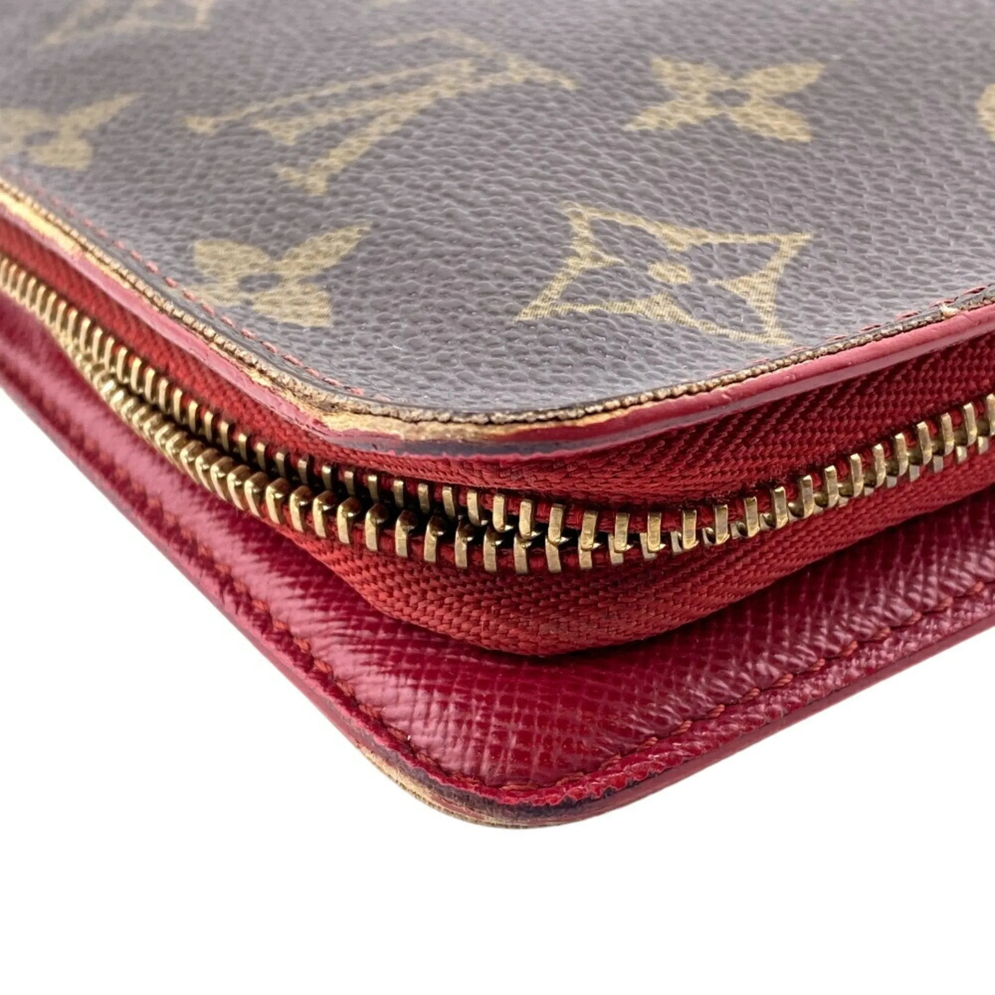 Louis Vuitton Leather Long Wallet (Bi-Fold) (Pre-Owned)
