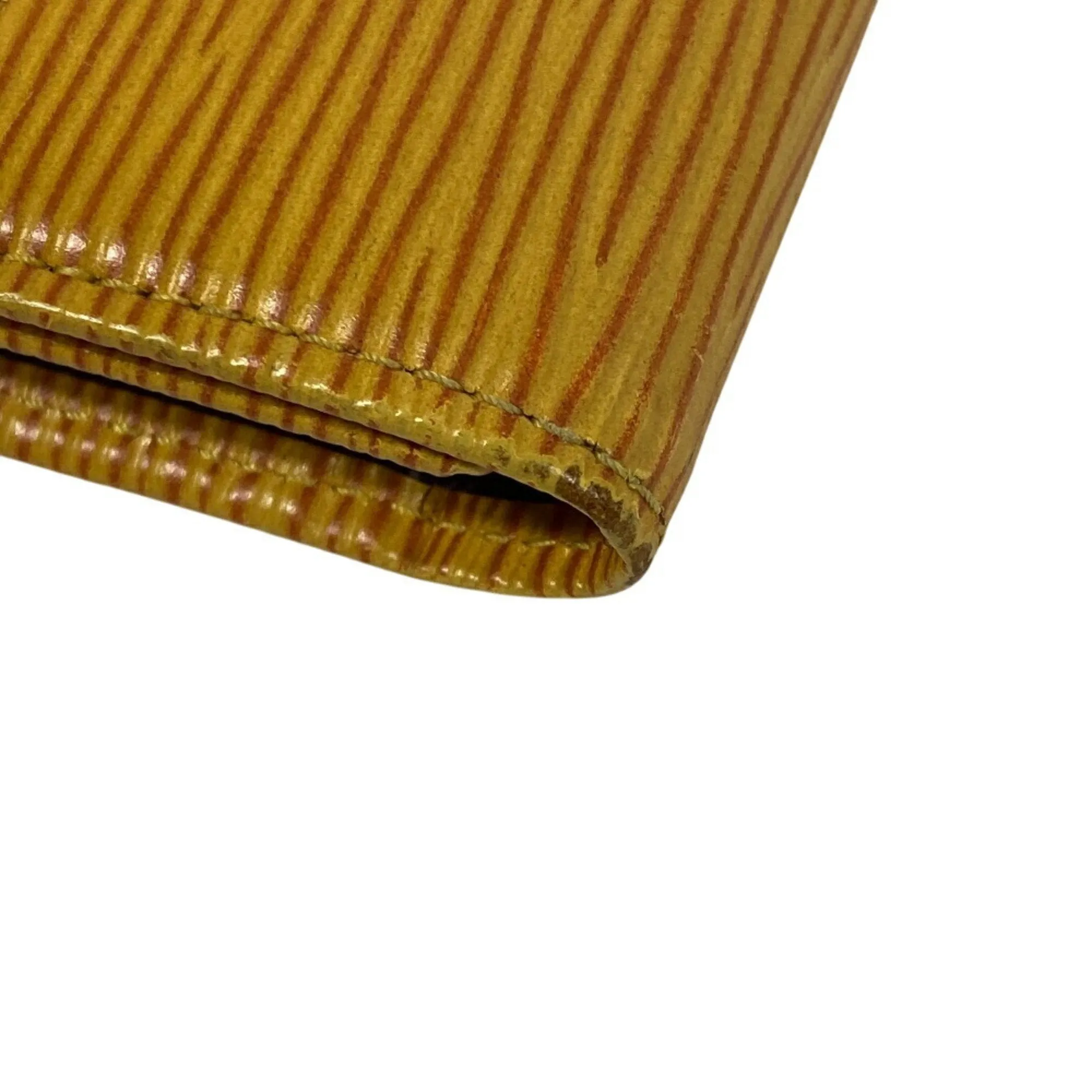 Louis Vuitton Leather Long Wallet (Bi-Fold) (Pre-Owned)