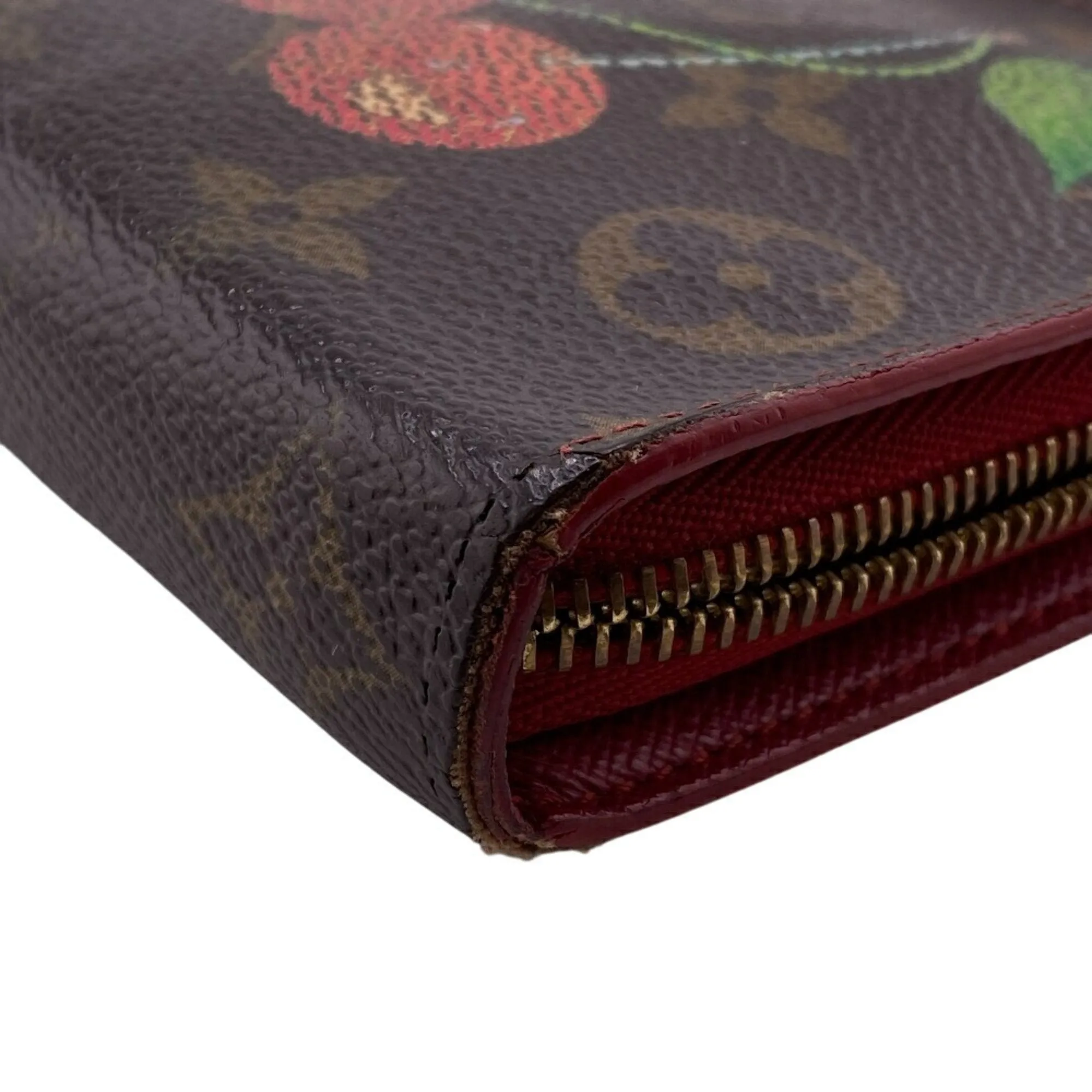 Louis Vuitton Leather Long Wallet (Bi-Fold) (Pre-Owned)