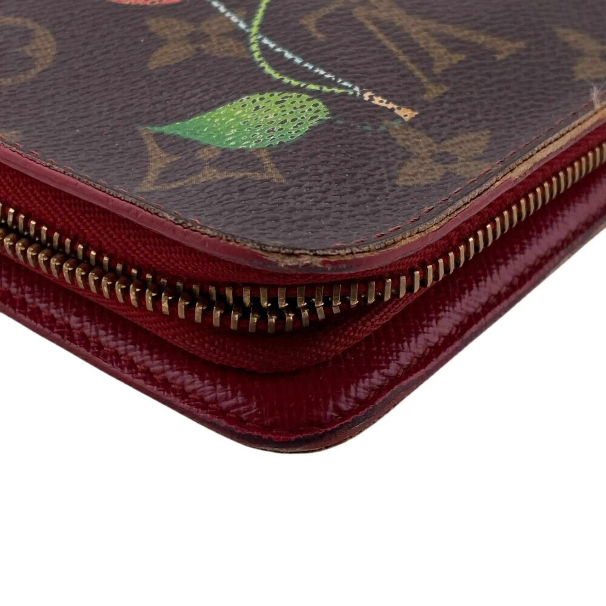 Louis Vuitton Leather Long Wallet (Bi-Fold) (Pre-Owned)