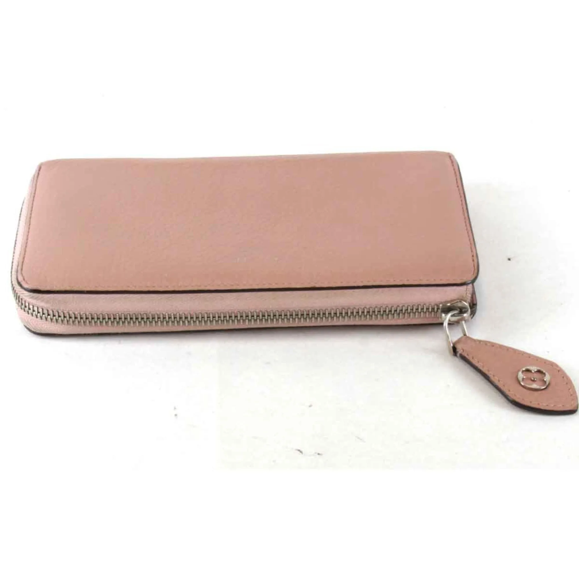 Louis Vuitton Leather Long Wallet (Bi-Fold) (Pre-Owned)