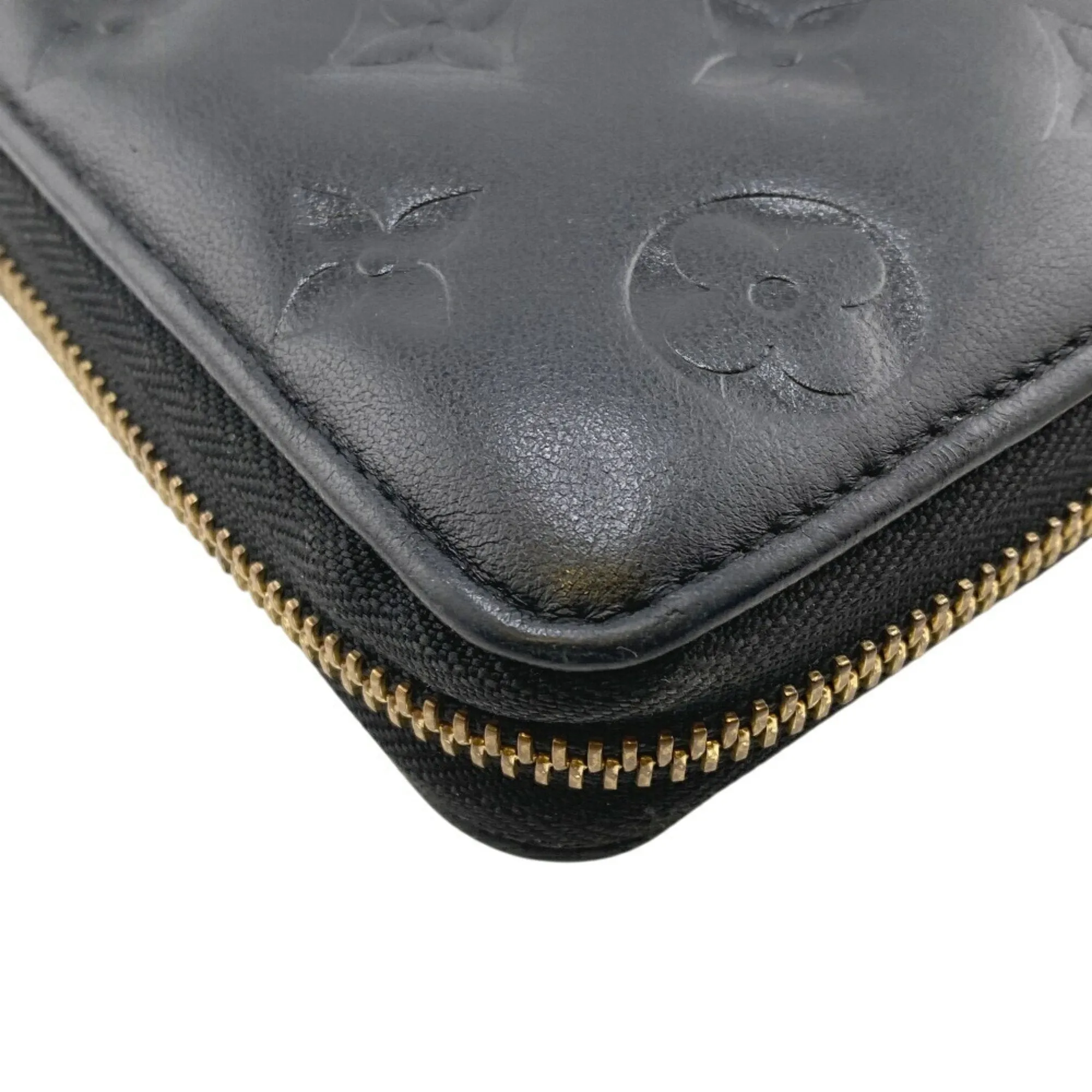Louis Vuitton Leather Long Wallet (Bi-Fold) (Pre-Owned)