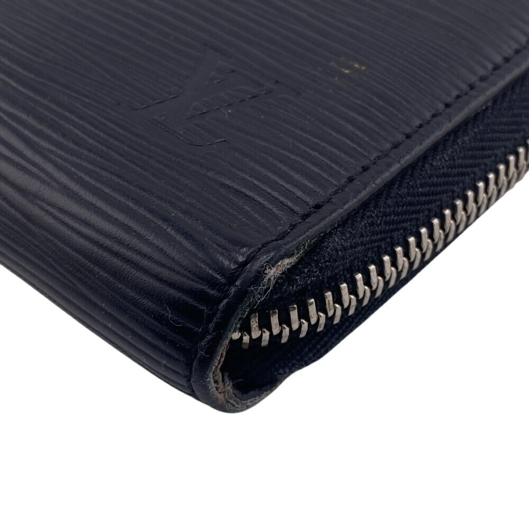 Louis Vuitton Leather Long Wallet (Bi-Fold) (Pre-Owned)