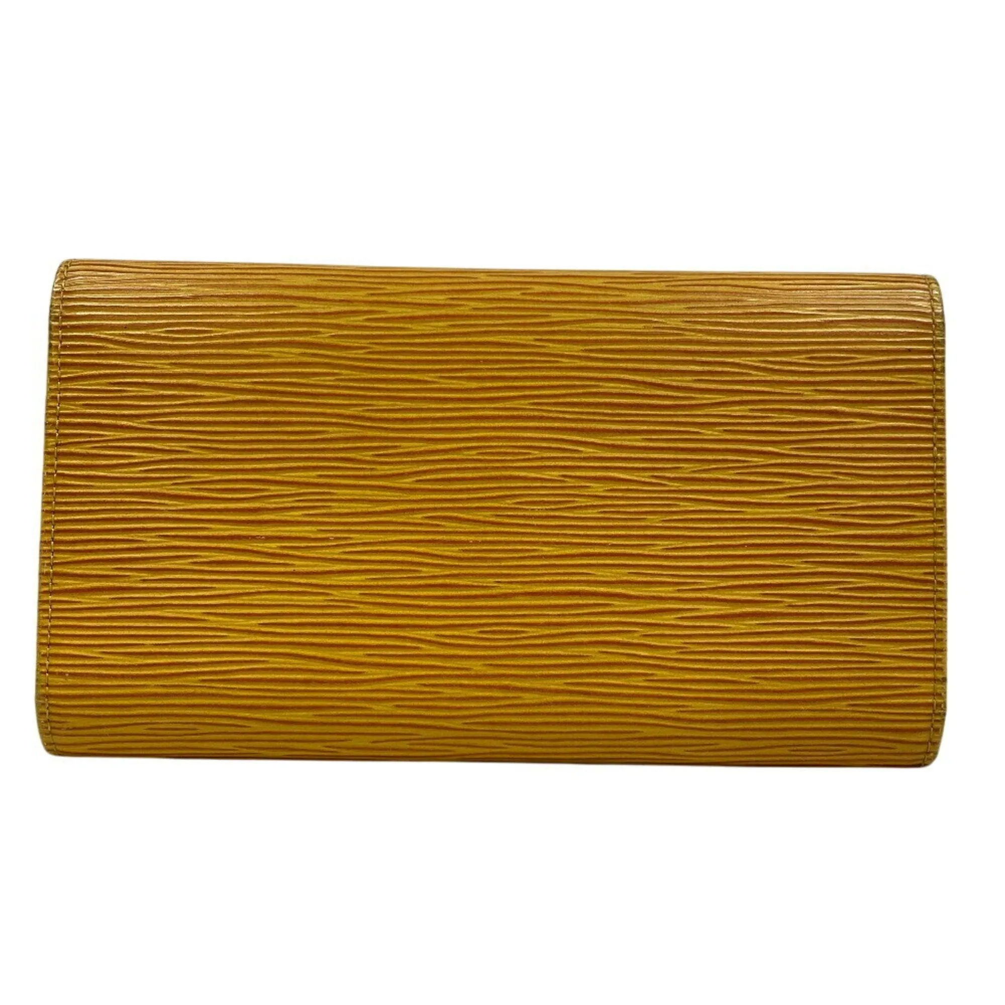 Louis Vuitton Leather Long Wallet (Bi-Fold) (Pre-Owned)