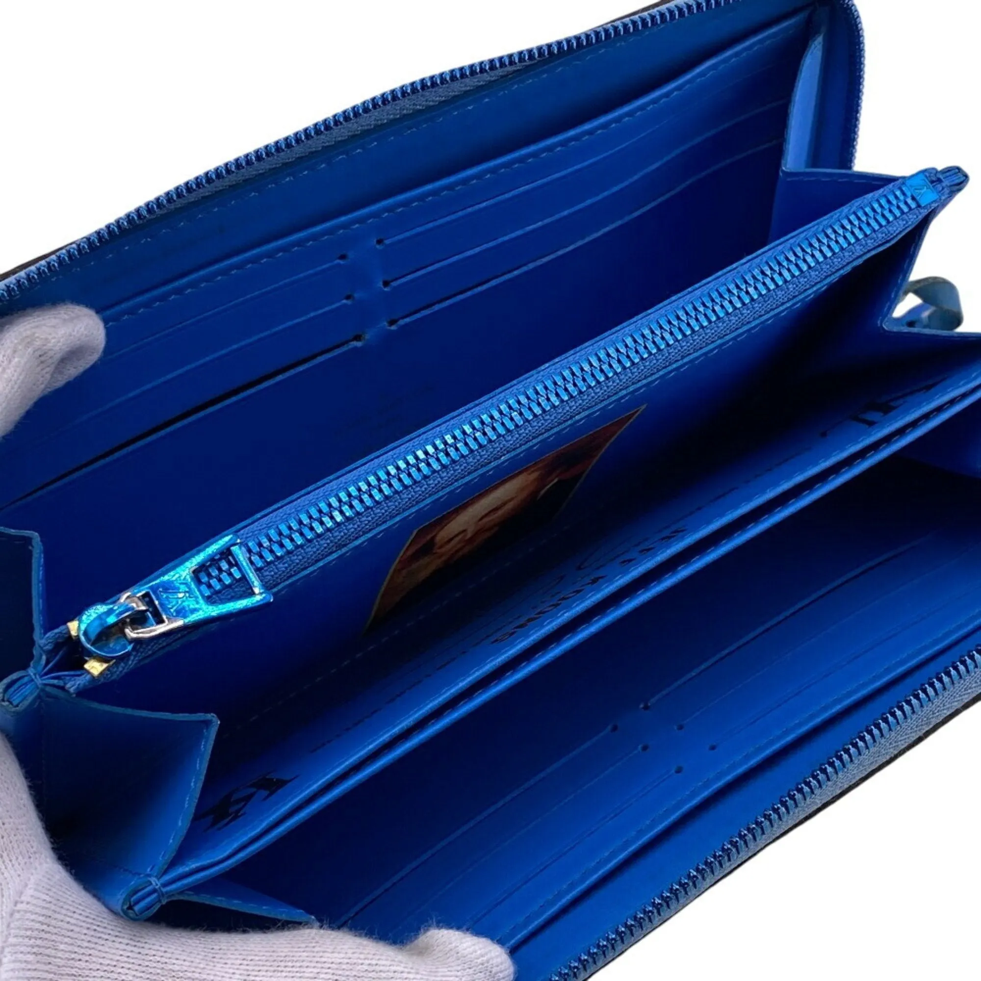 Louis Vuitton Leather Long Wallet (Bi-Fold) (Pre-Owned)