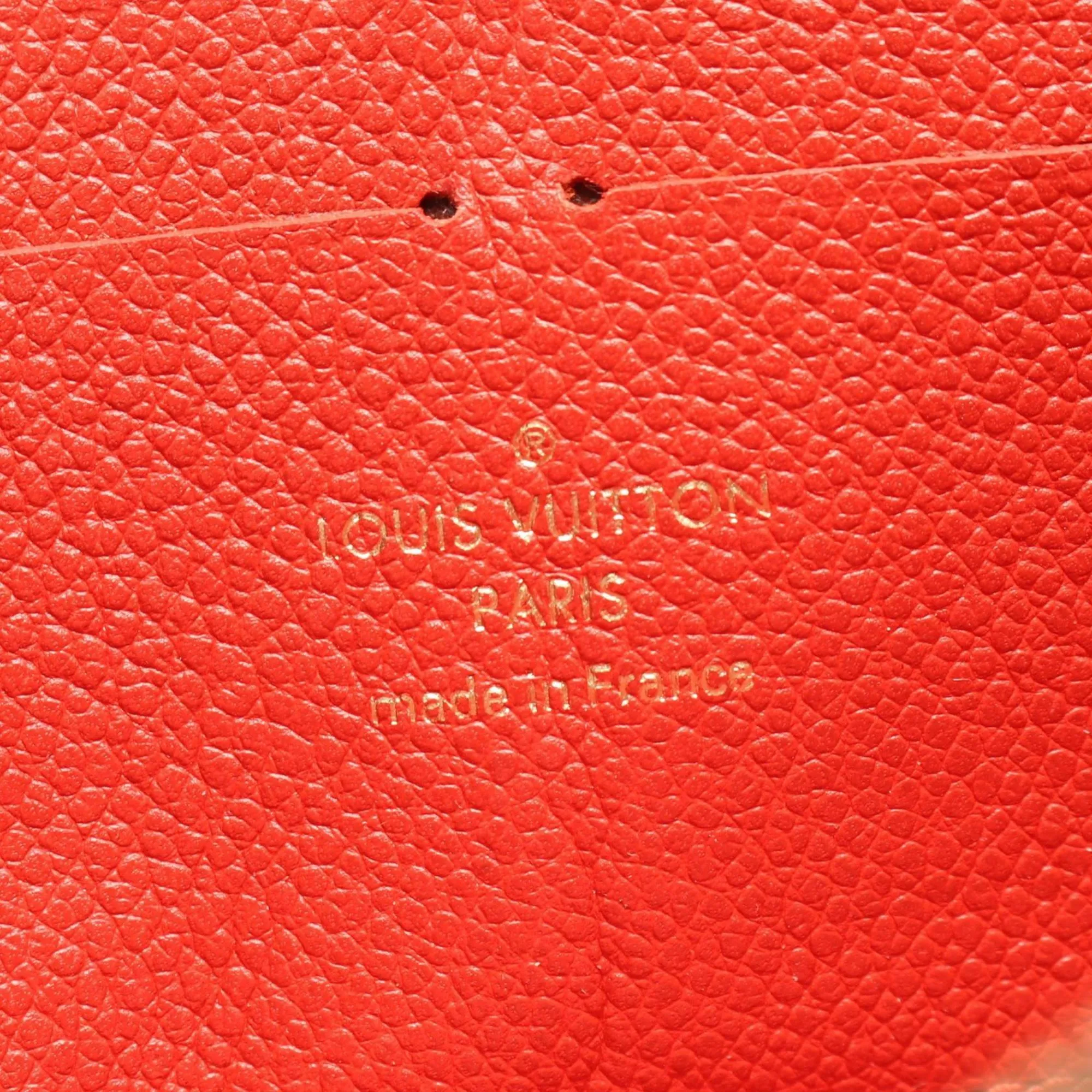 Louis Vuitton Leather Long Wallet (Bi-Fold) (Pre-Owned)