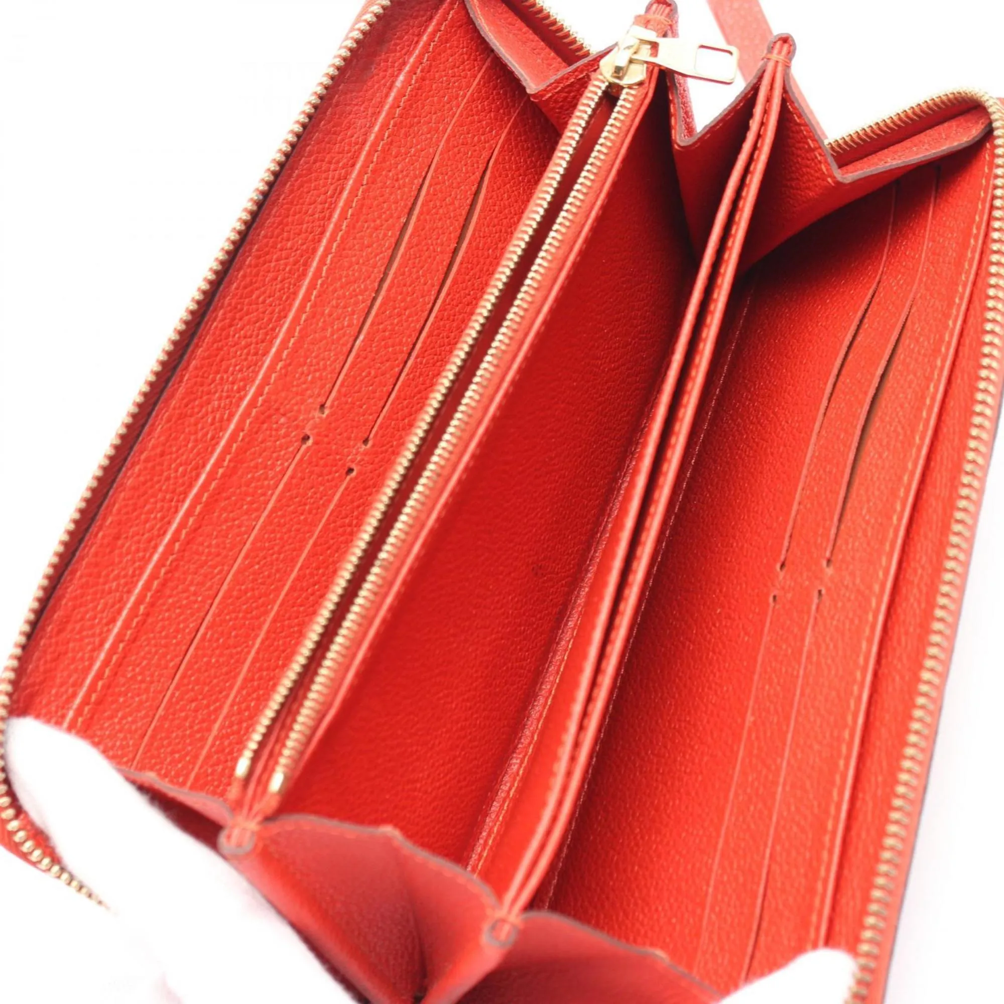Louis Vuitton Leather Long Wallet (Bi-Fold) (Pre-Owned)