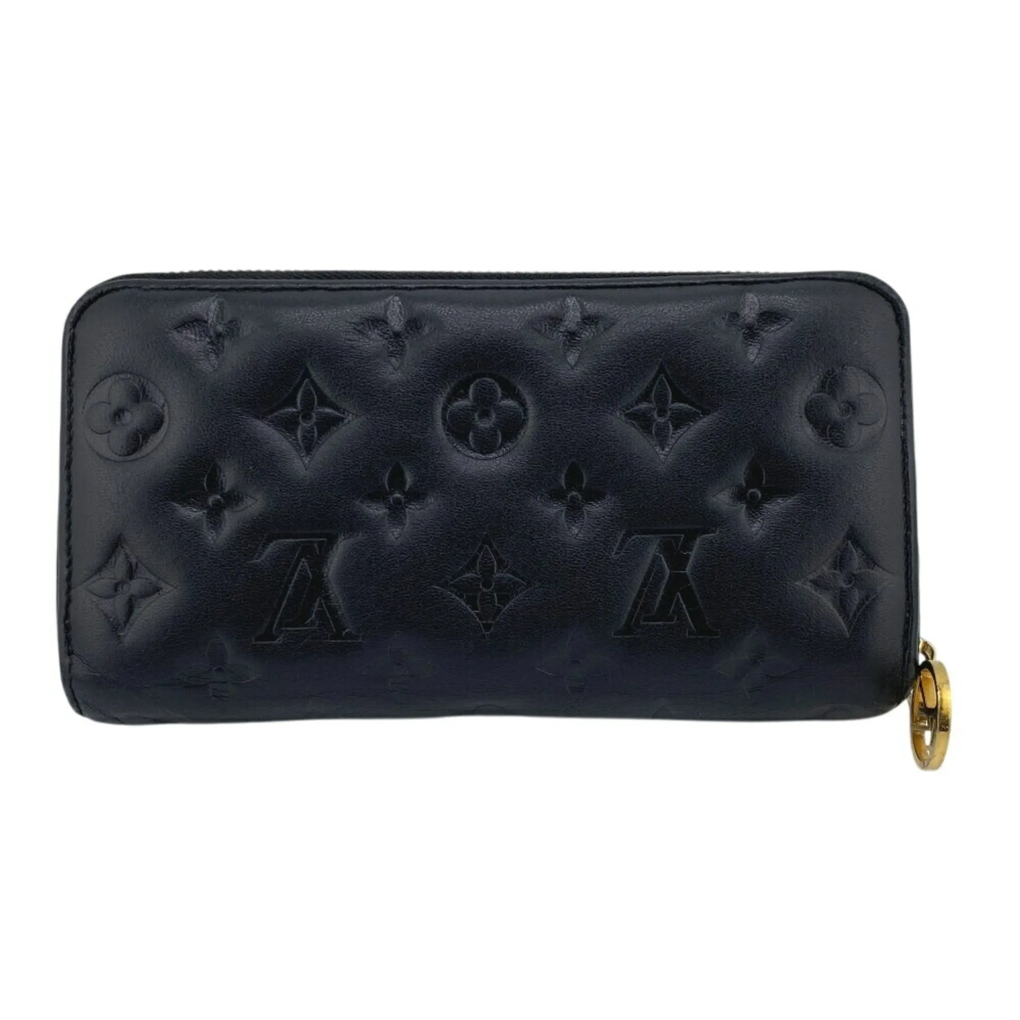 Louis Vuitton Leather Long Wallet (Bi-Fold) (Pre-Owned)