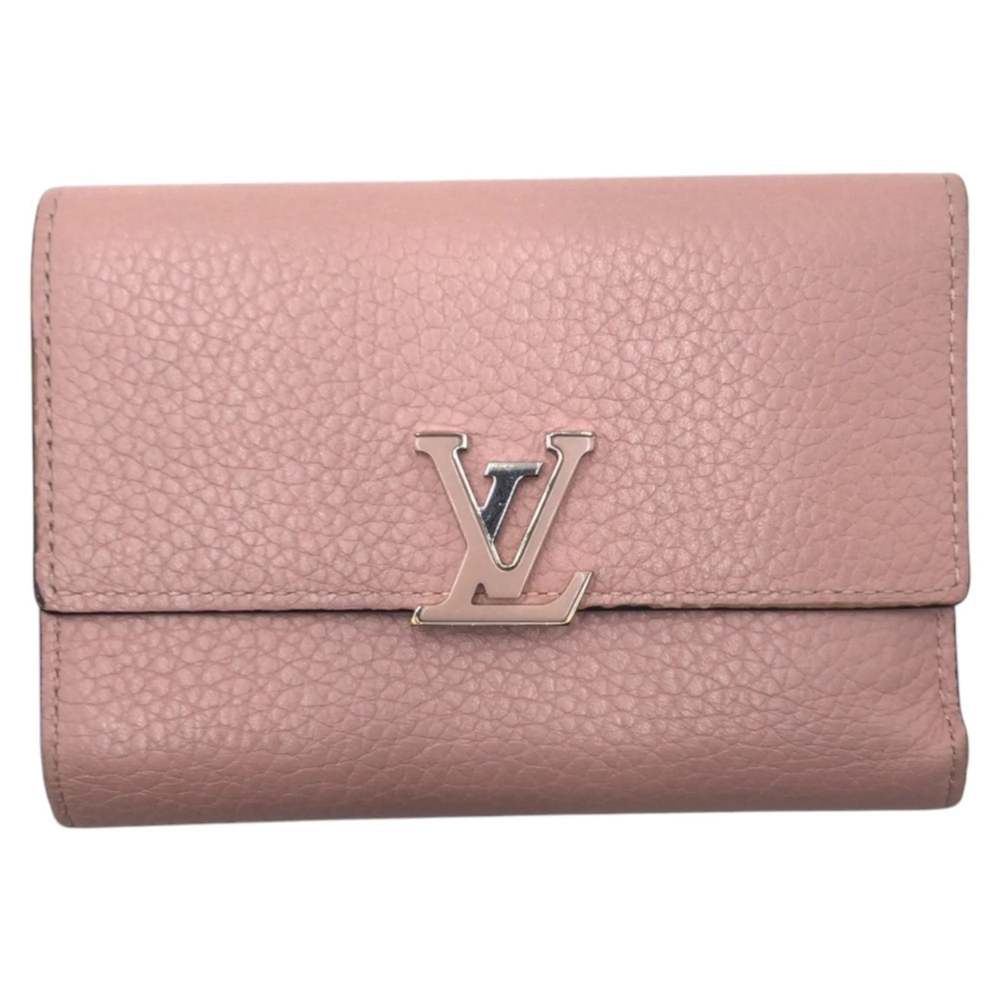 Louis Vuitton Leather Wallet (Tri-Fold) (Pre-Owned)