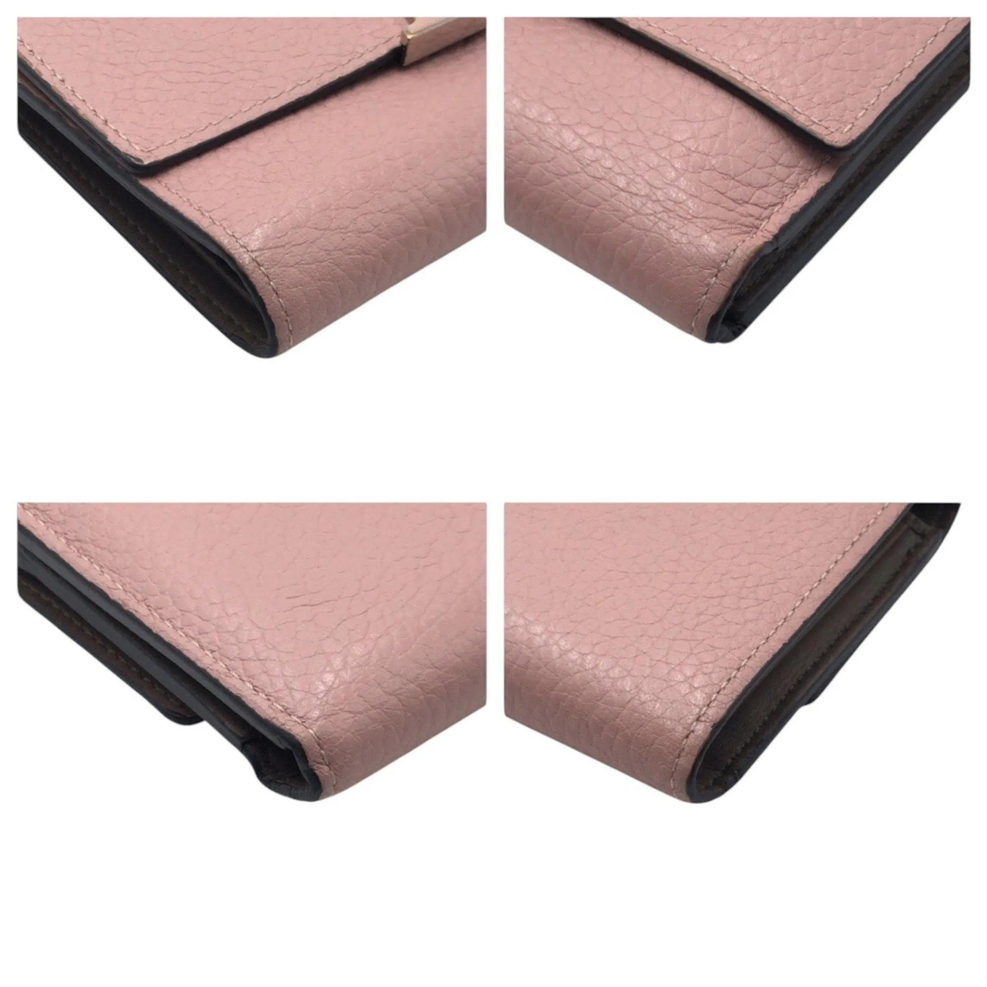 Louis Vuitton Leather Wallet (Tri-Fold) (Pre-Owned)