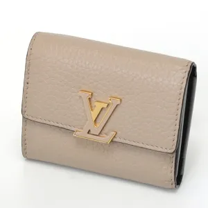 Louis Vuitton Leather Wallet (Tri-Fold) (Pre-Owned)