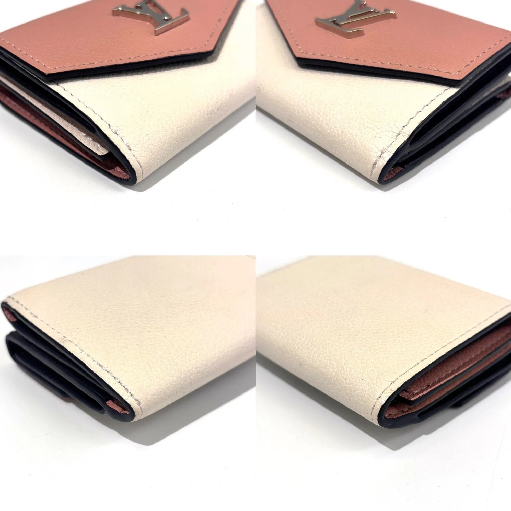 Louis Vuitton Leather Wallet (Tri-Fold) (Pre-Owned)