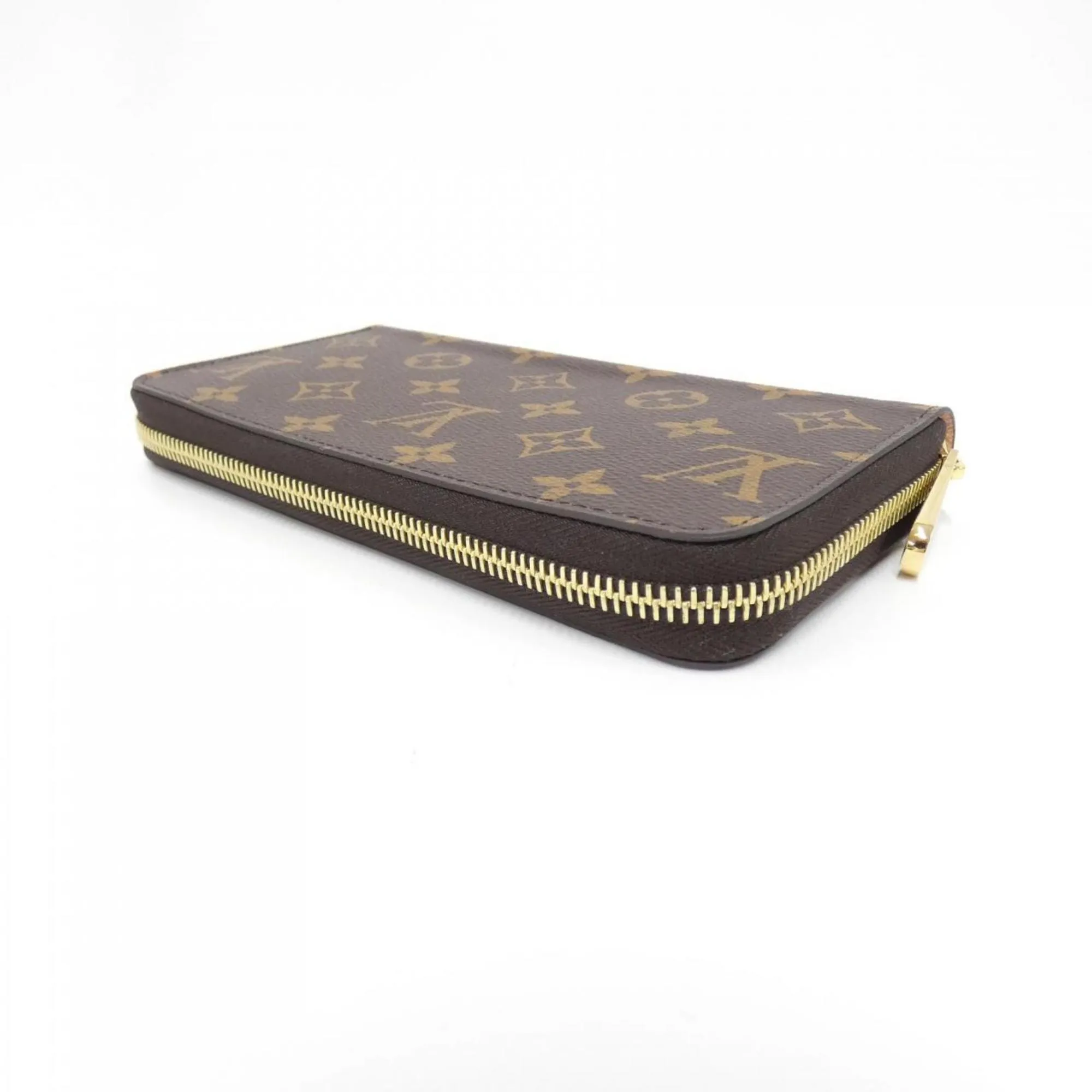 Louis Vuitton Marron Monogram Rose Ballerine Monogram Long Wallet (Bi-Fold) (Pre-Owned)