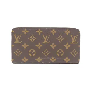 Louis Vuitton Marron Monogram Rose Ballerine Monogram Long Wallet (Bi-Fold) (Pre-Owned)