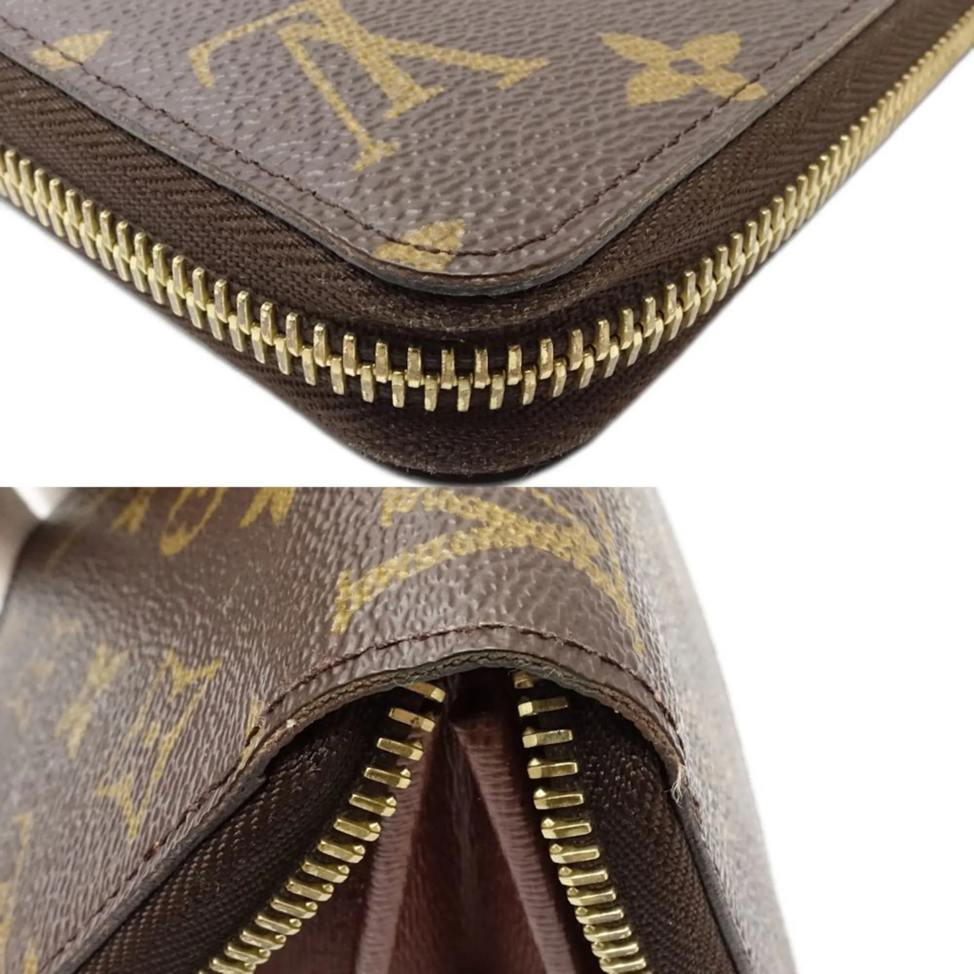 Louis Vuitton Monogram Canvas Long Wallet (Bi-Fold) (Pre-Owned)